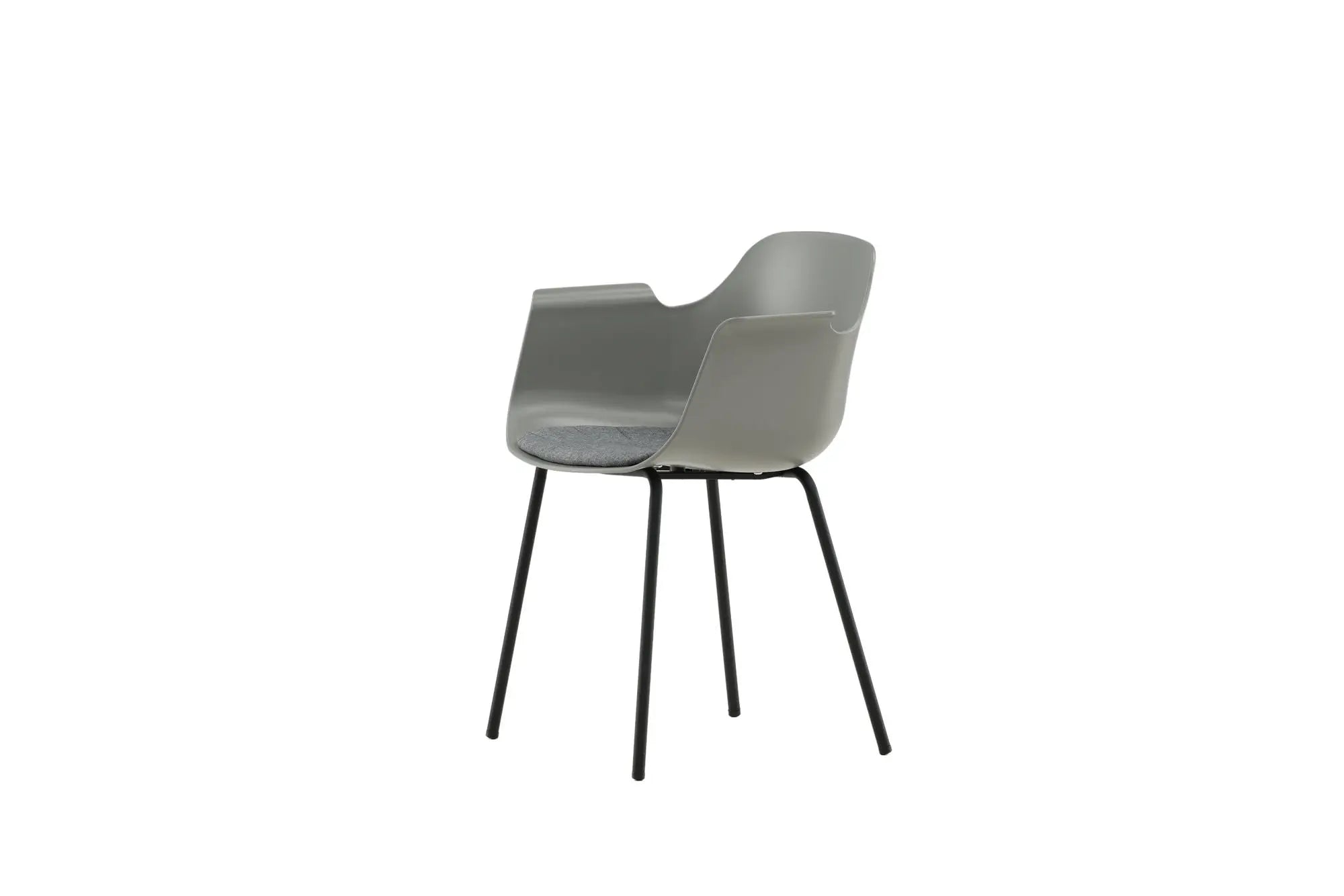 Lot de 2 chaises de salle à manger Comfort - 52 x 60,5 x 79,5 - Plastique