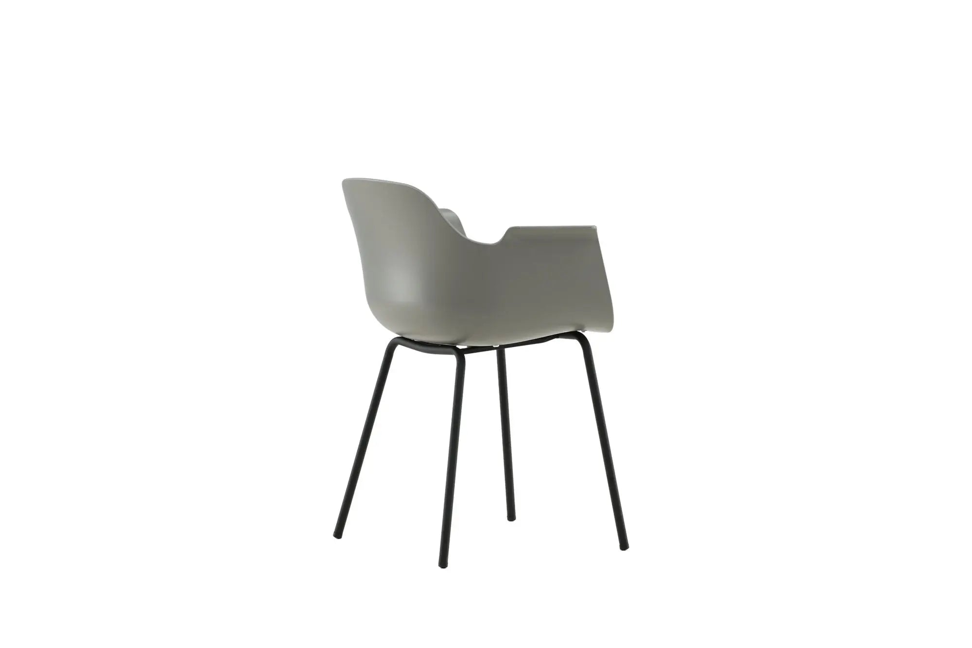 Lot de 2 chaises de salle à manger Comfort - 52 x 60,5 x 79,5 - Plastique
