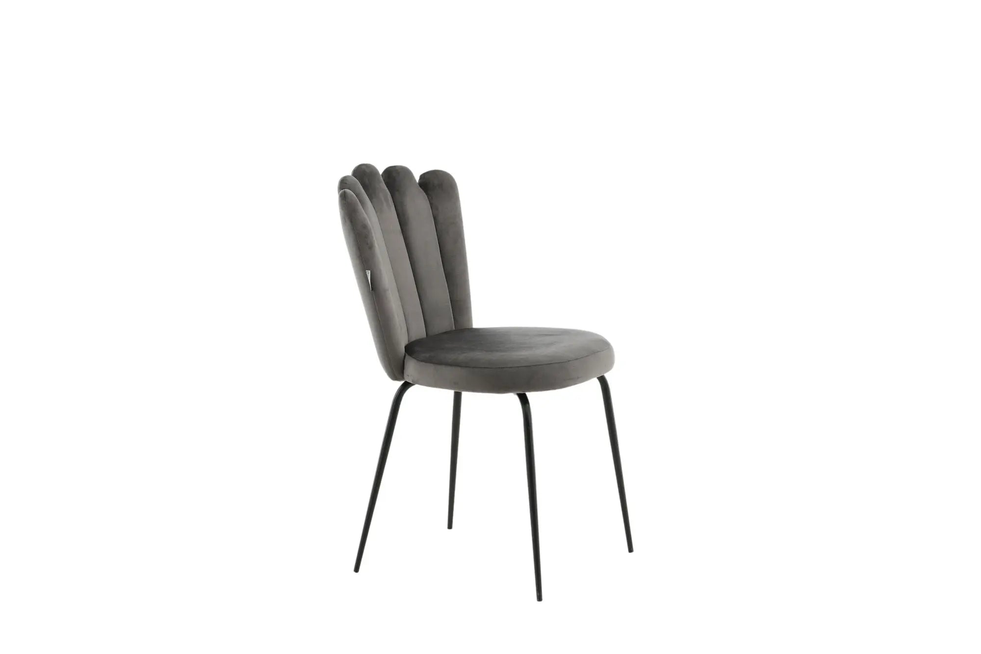 Lot de 2 chaises de salle à manger Limhamn - 54 x 44,5 x 82,5 - Polyester Velvet