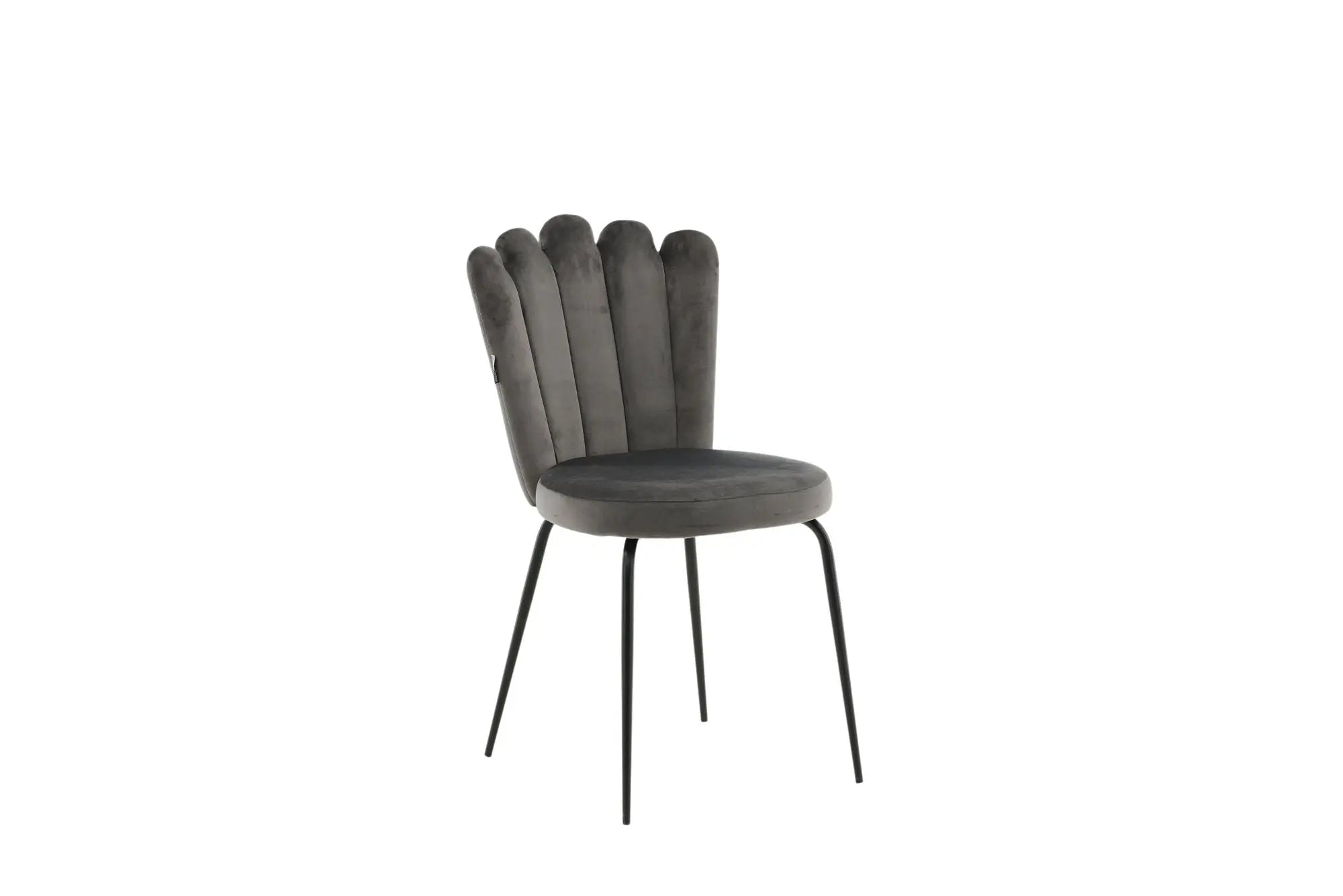 Lot de 2 chaises de salle à manger Limhamn - 54 x 44,5 x 82,5 - Polyester Velvet