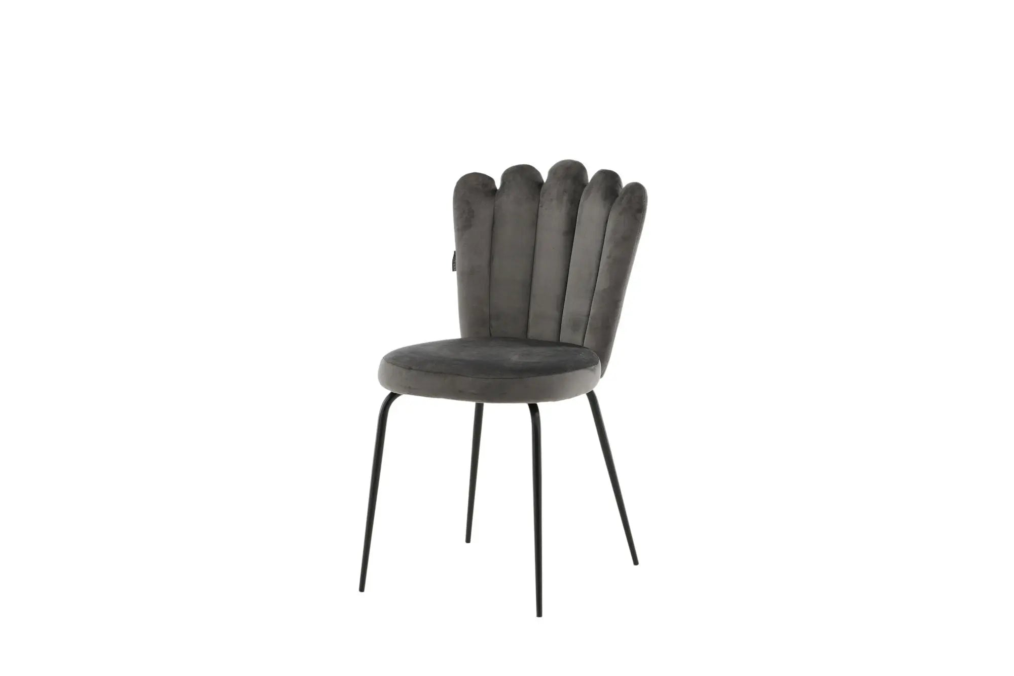 Lot de 2 chaises de salle à manger Limhamn - 54 x 44,5 x 82,5 - Polyester Velvet