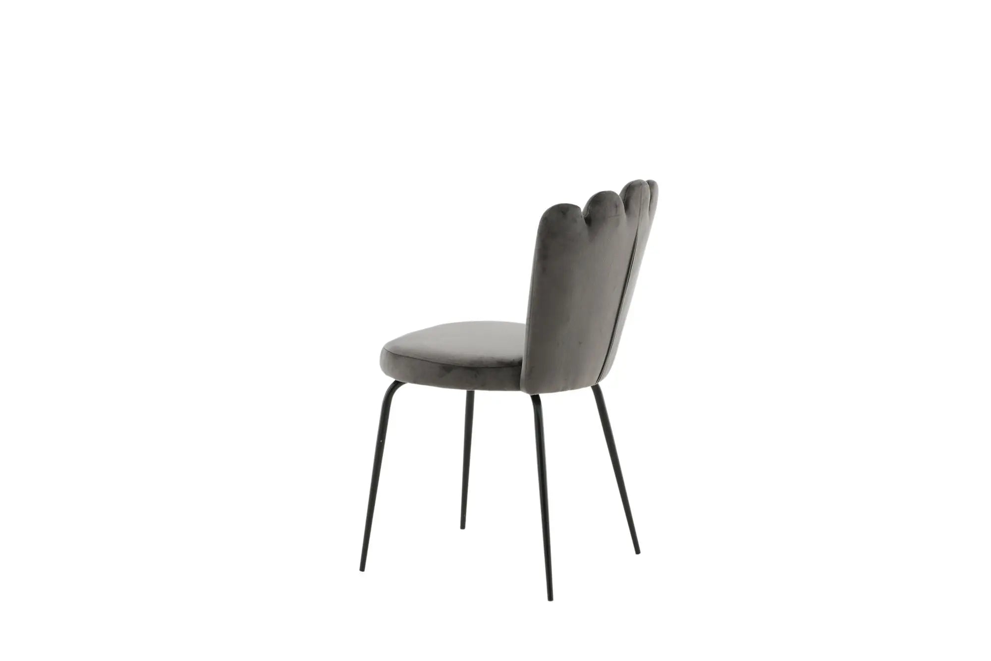 Lot de 2 chaises de salle à manger Limhamn - 54 x 44,5 x 82,5 - Polyester Velvet