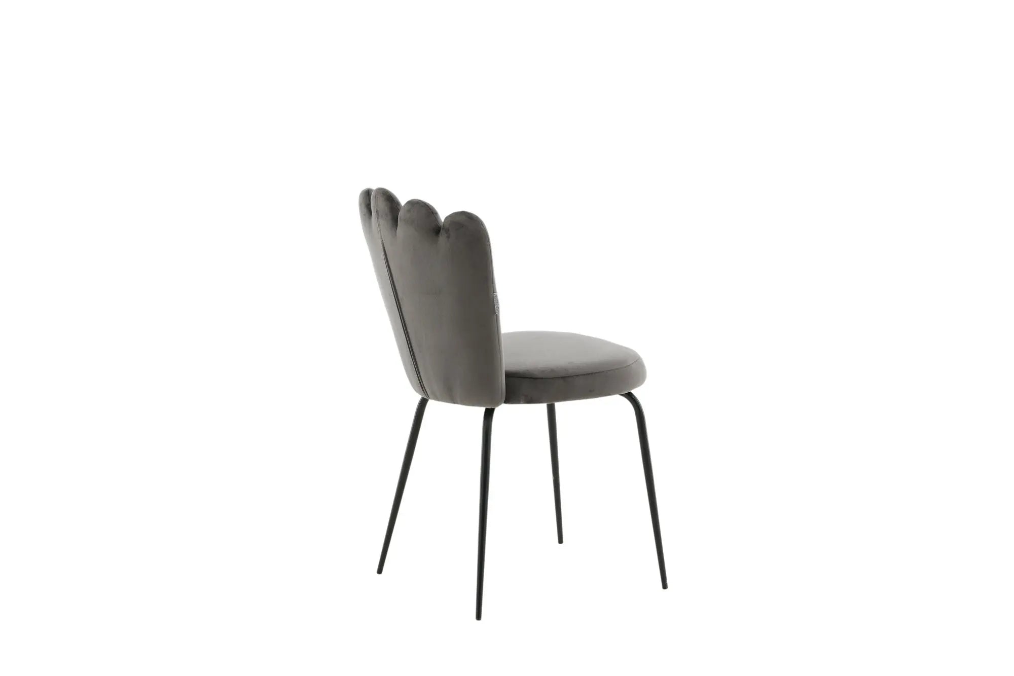 Lot de 2 chaises de salle à manger Limhamn - 54 x 44,5 x 82,5 - Polyester Velvet