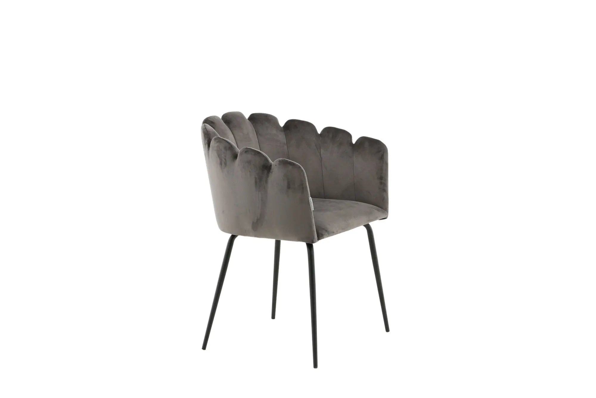 Chaise de salle à manger Limhamn - 54 x 61 x 76,56 - Polyester Velvet