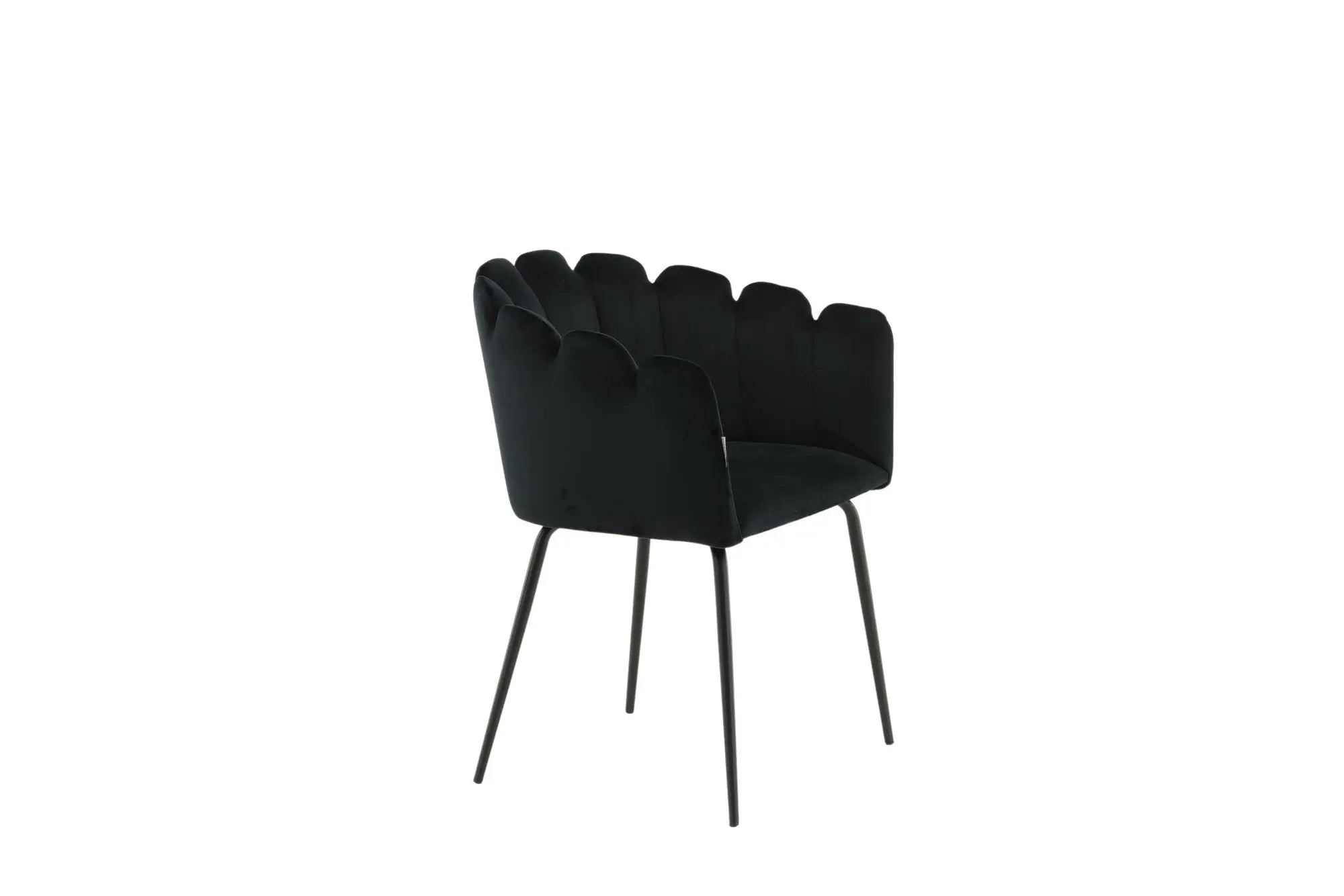 Chaise de salle à manger Limhamn - 54 x 61 x 76,56 - Polyester Velvet