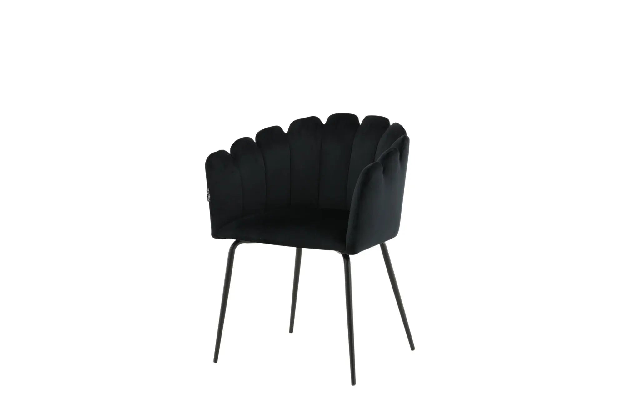 Chaise de salle à manger Limhamn - 54 x 61 x 76,56 - Polyester Velvet