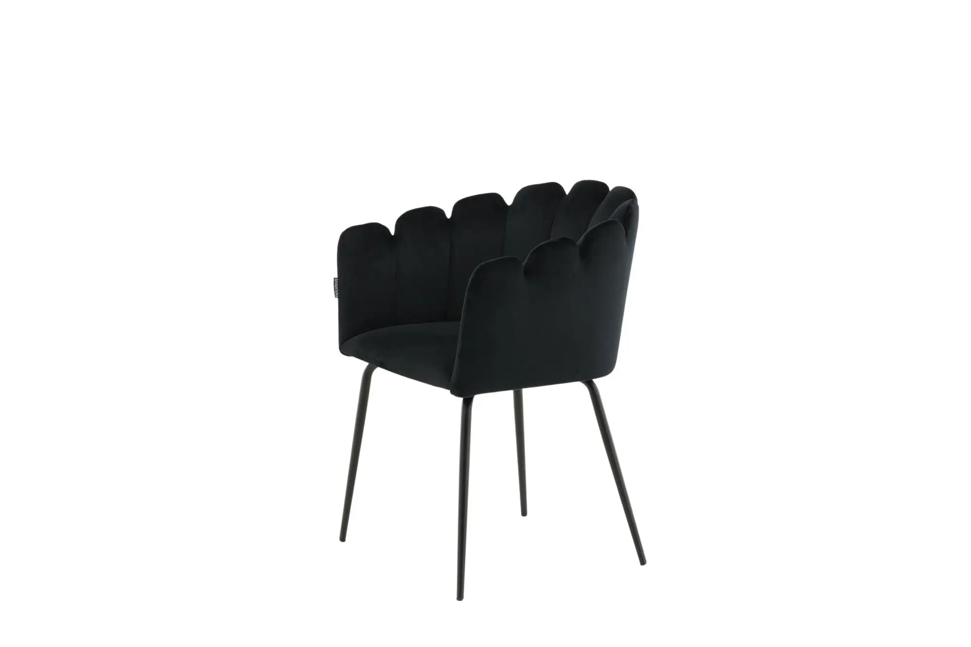 Chaise de salle à manger Limhamn - 54 x 61 x 76,56 - Polyester Velvet