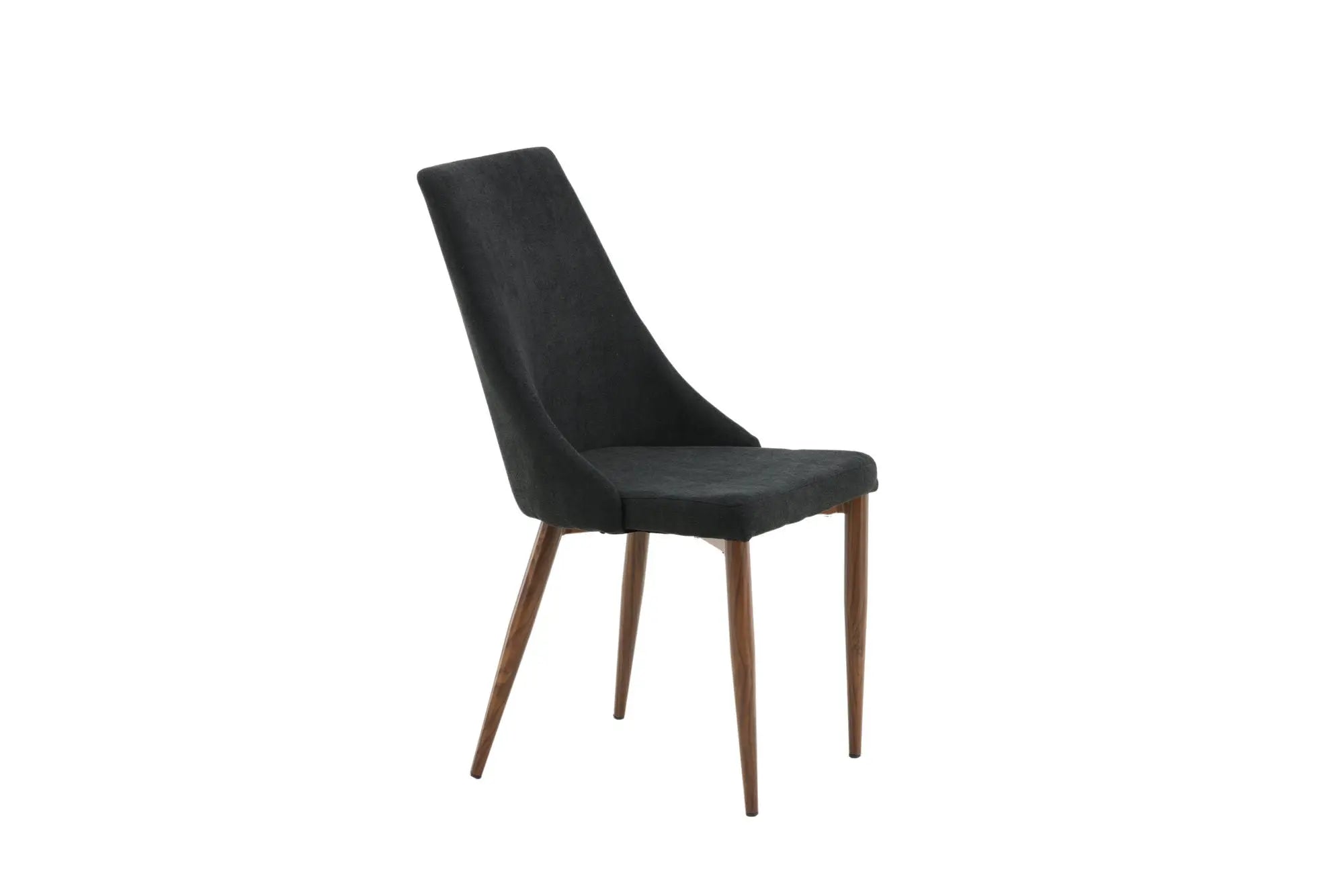 Lot de 2 chaises de salle à manger Leone - 50 x 46,5 x 91 - Polyester