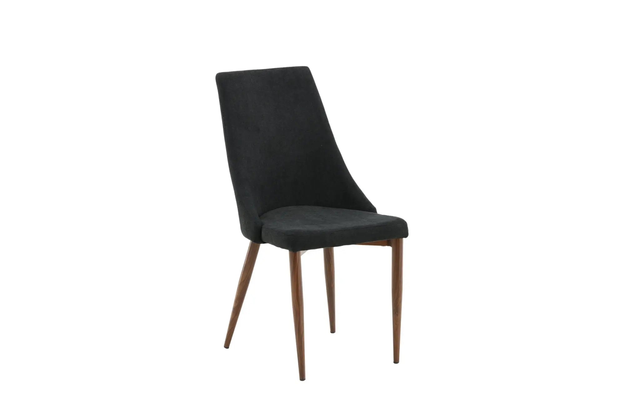 Lot de 2 chaises de salle à manger Leone - 50 x 46,5 x 91 - Polyester