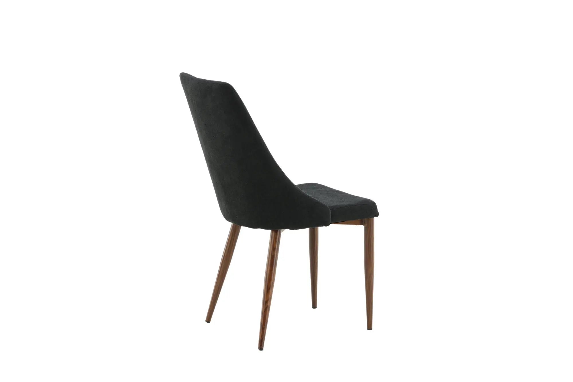 Lot de 2 chaises de salle à manger Leone - 50 x 46,5 x 91 - Polyester