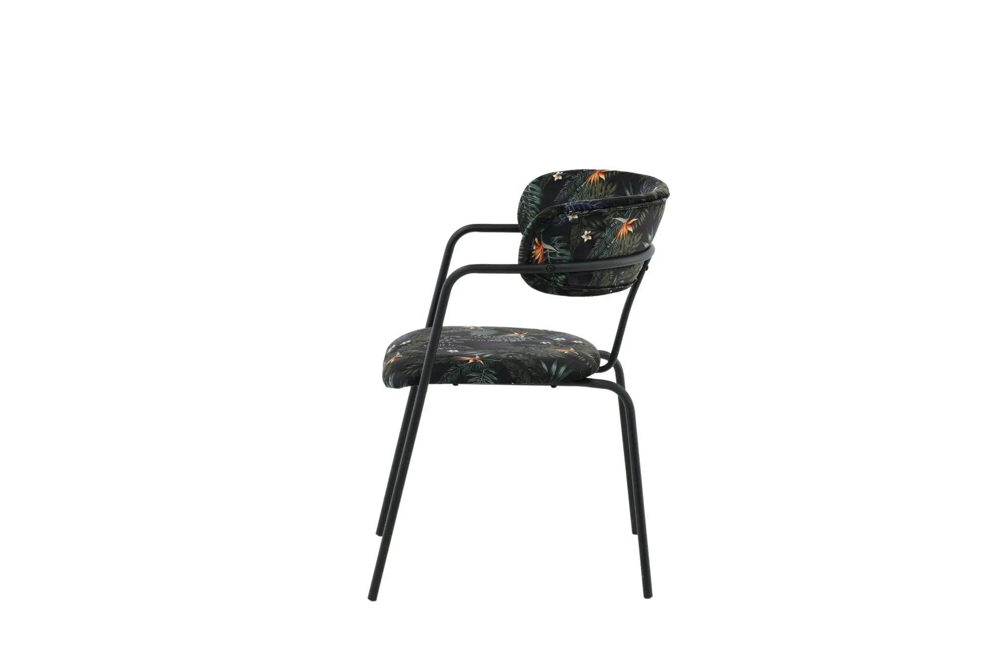 Lot de 2 chaises de salle à manger Arrow - 61 x 58 x 79 - Polyester Velvet