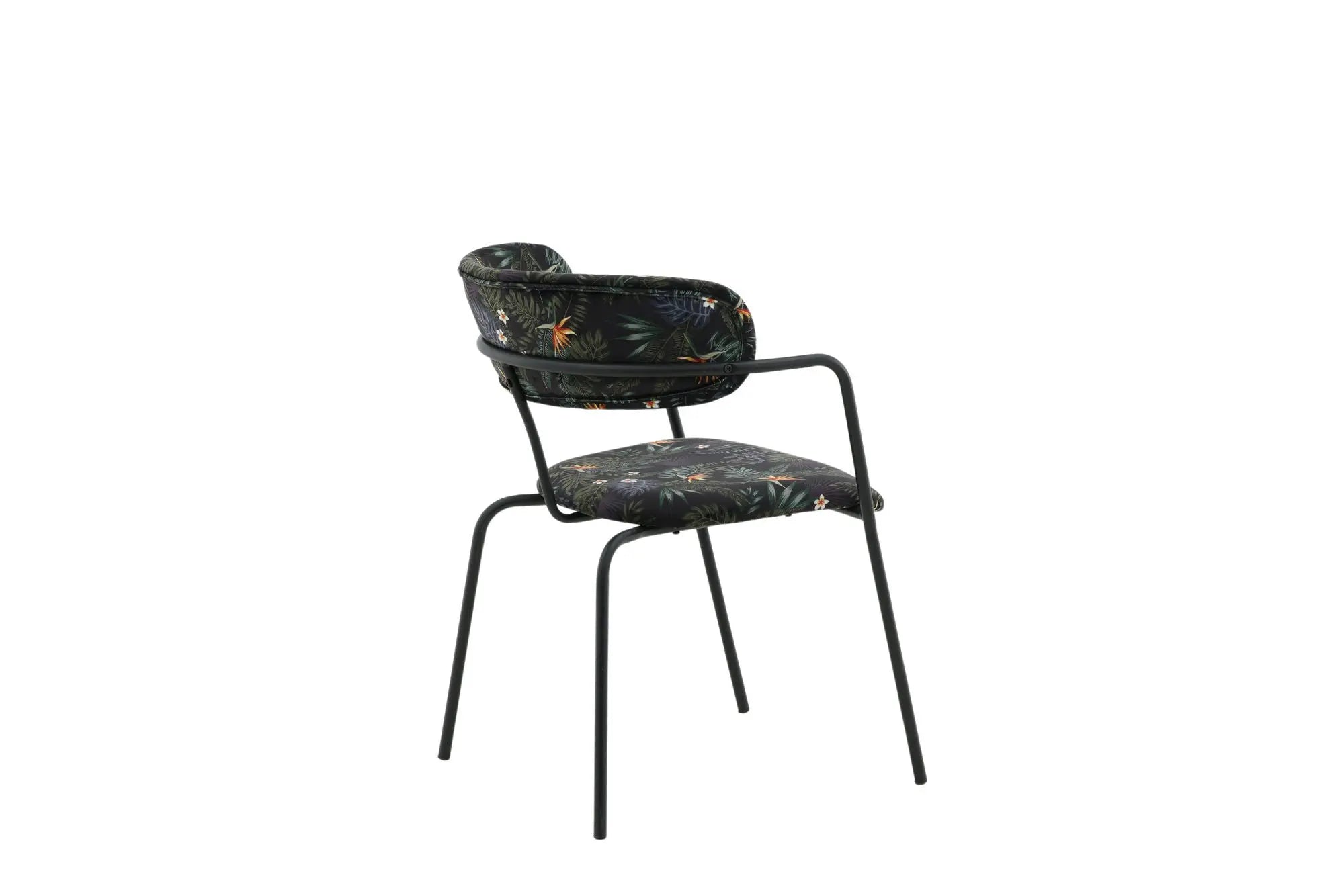 Lot de 2 chaises de salle à manger Arrow - 61 x 58 x 79 - Polyester Velvet