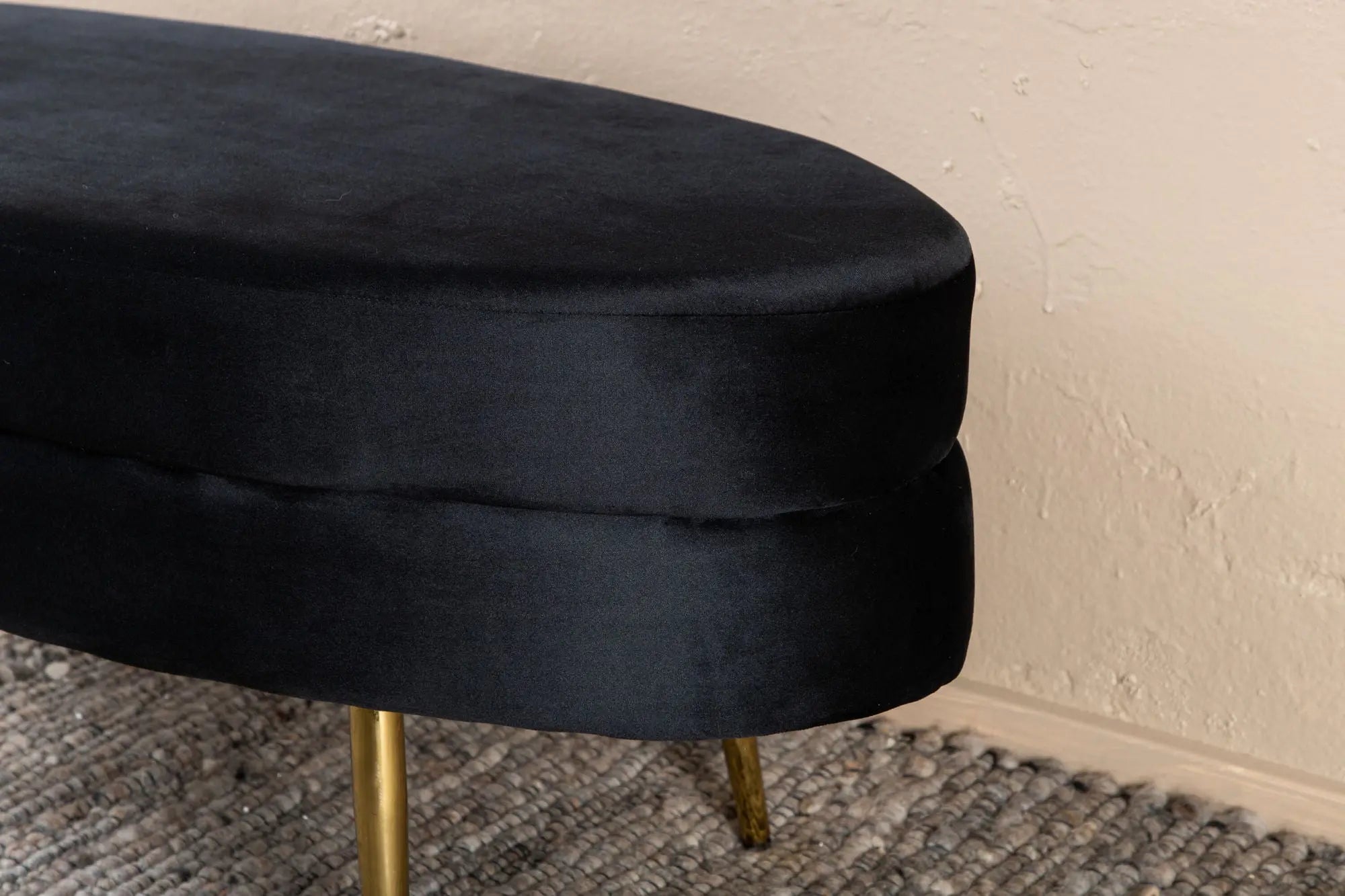 Pouf Otto - 100 x 40 x 41 - Polyester Velvet