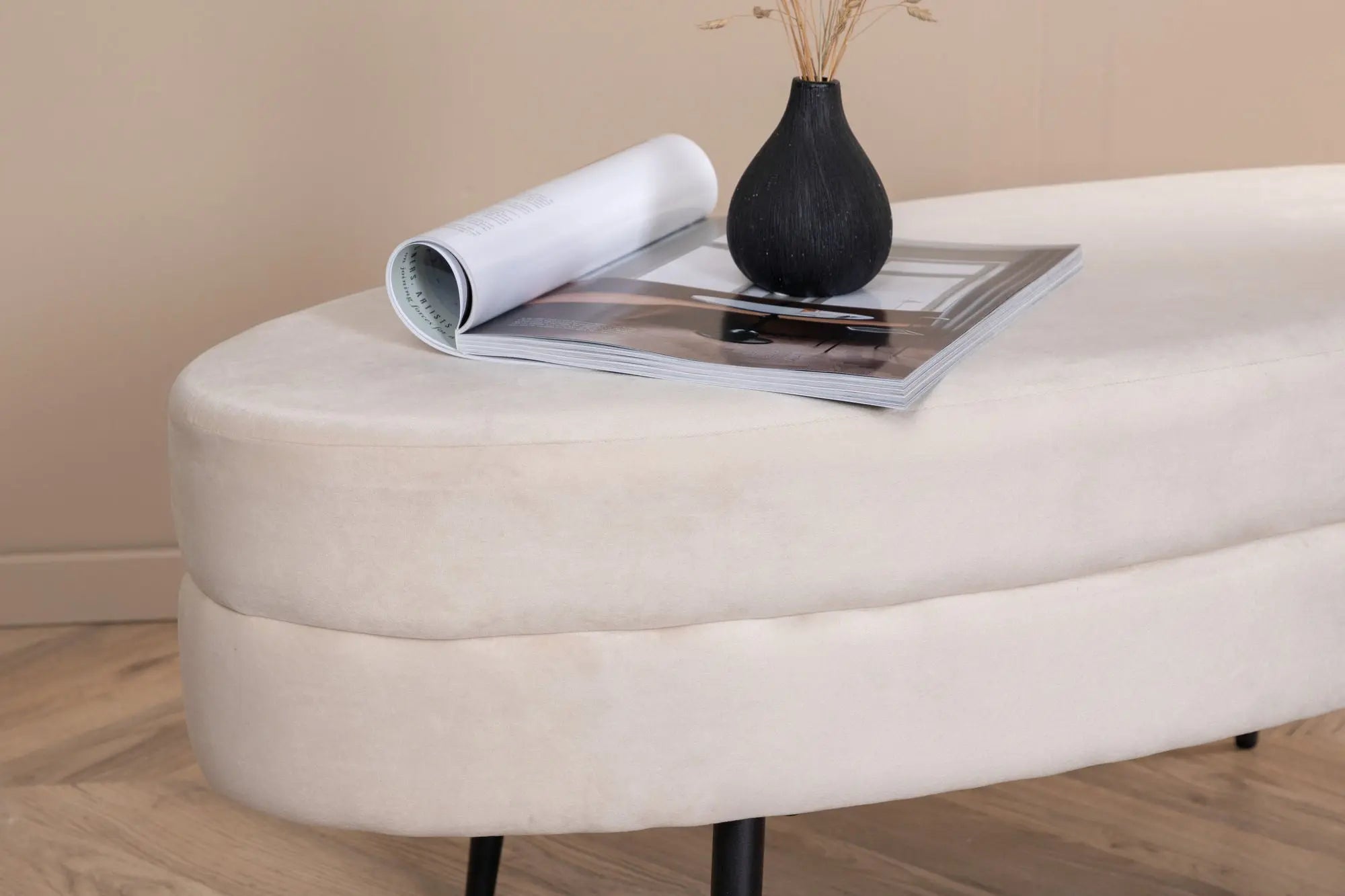 Pouf Otto - 100 x 40 x 41 - Polyester Velvet