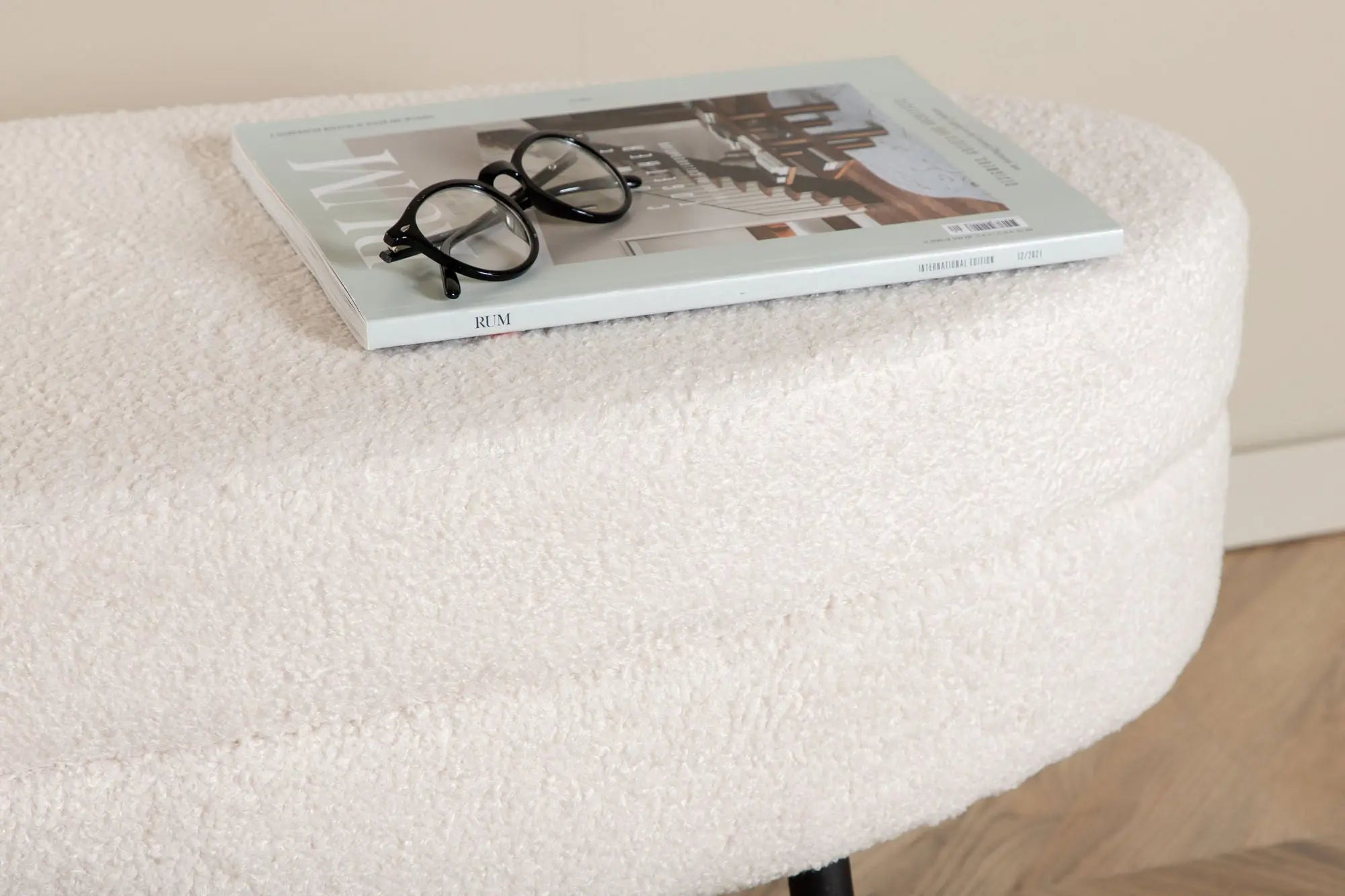 Pouf Otto - 100 x 40 x 41 - Nounours en polyester