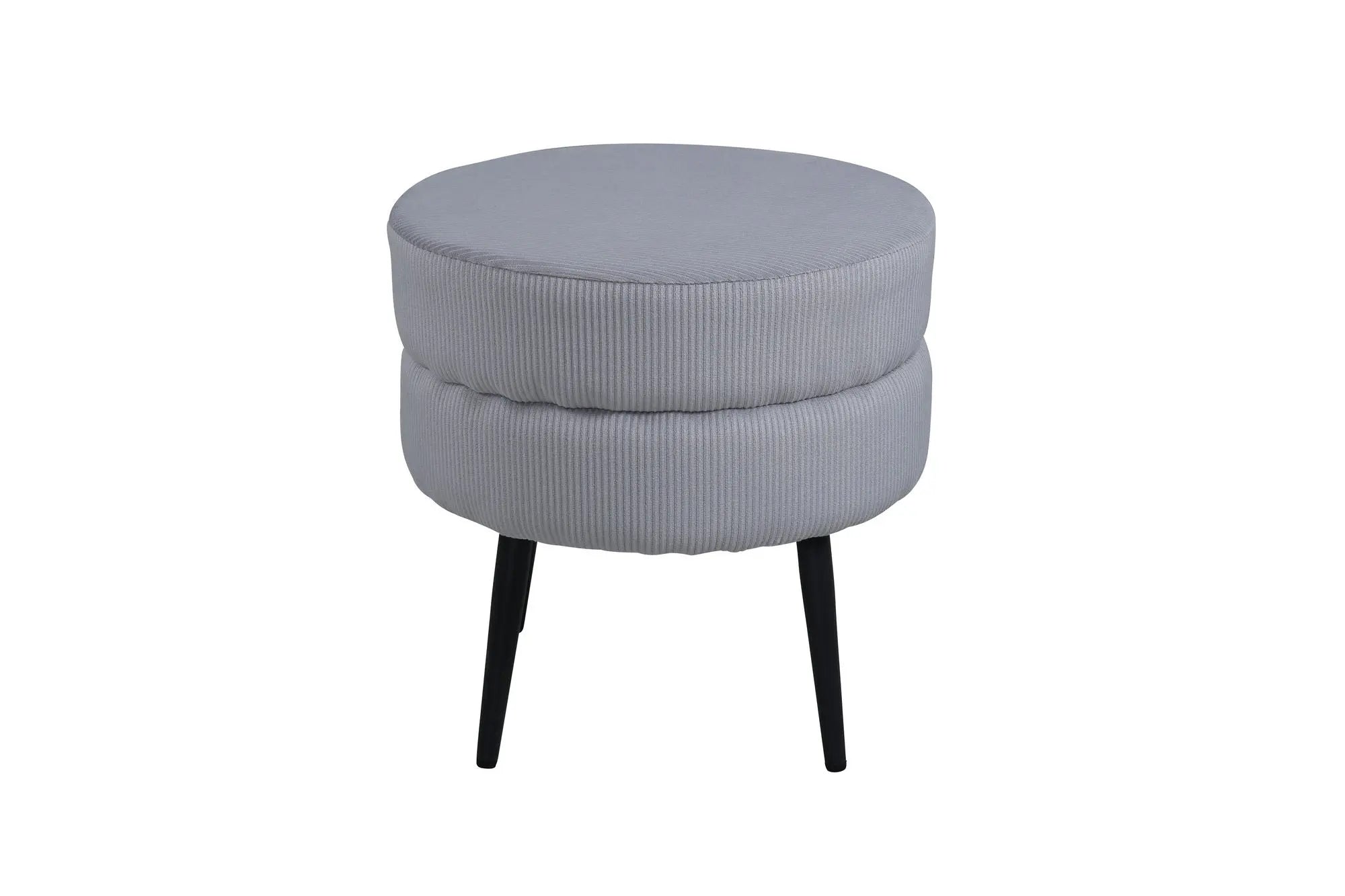 Pouf Pot - ø40 - Polyester velours côtelé