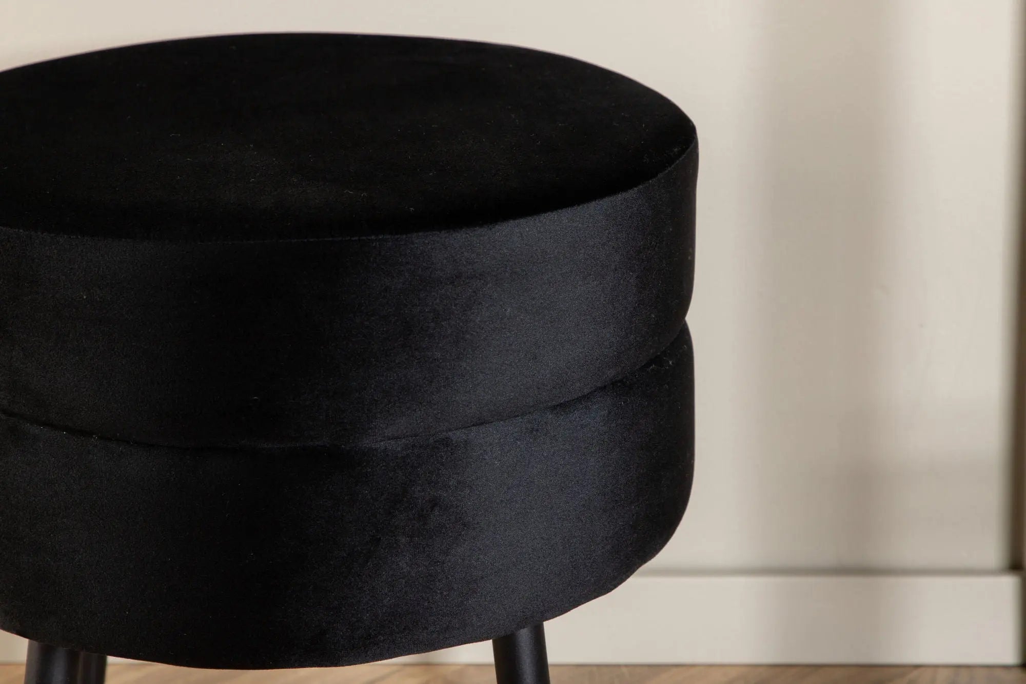 Pouf Pot - ø40 - Polyester Velvet