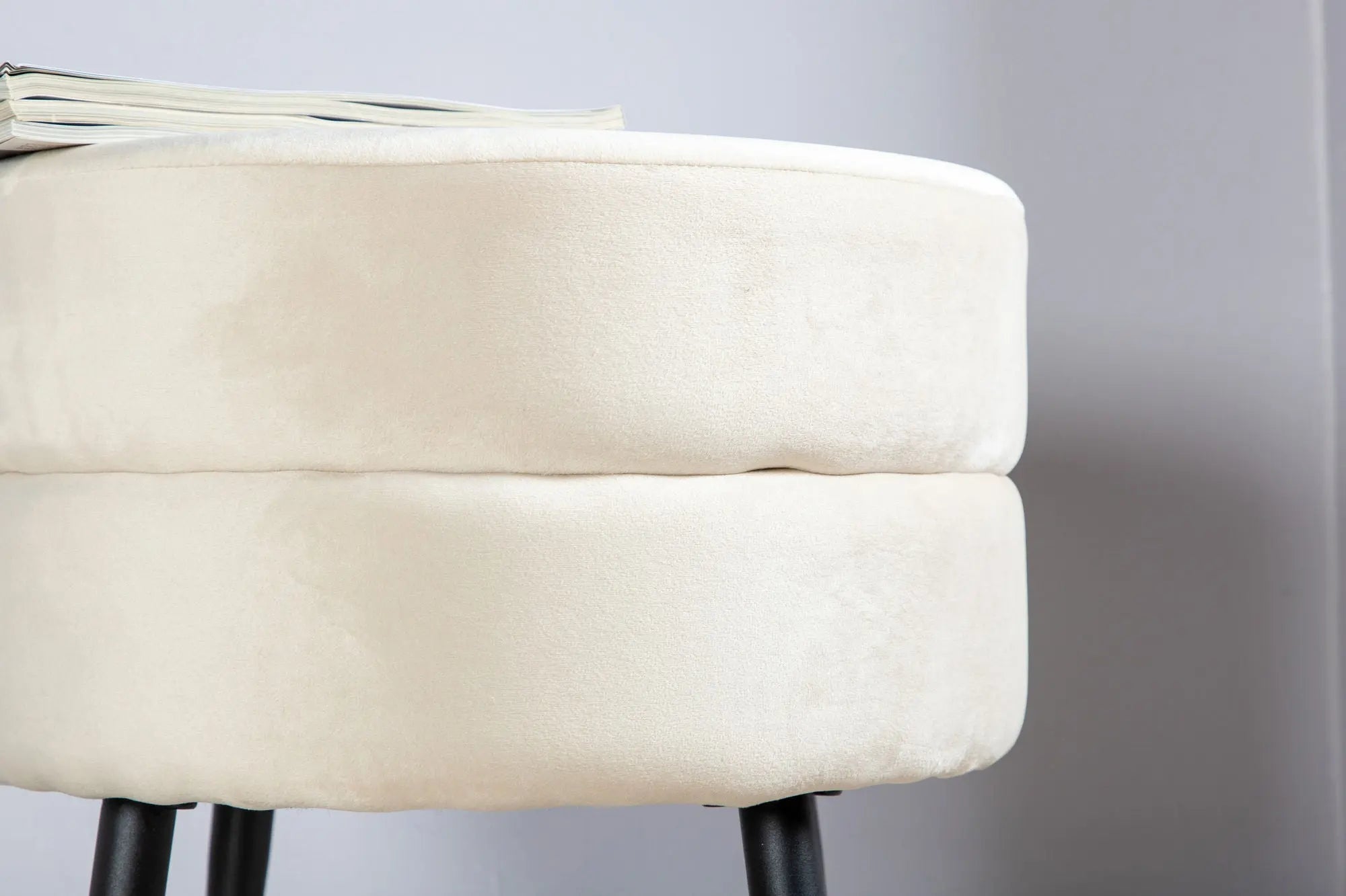 Pouf Pot - ø40 - Polyester Velvet