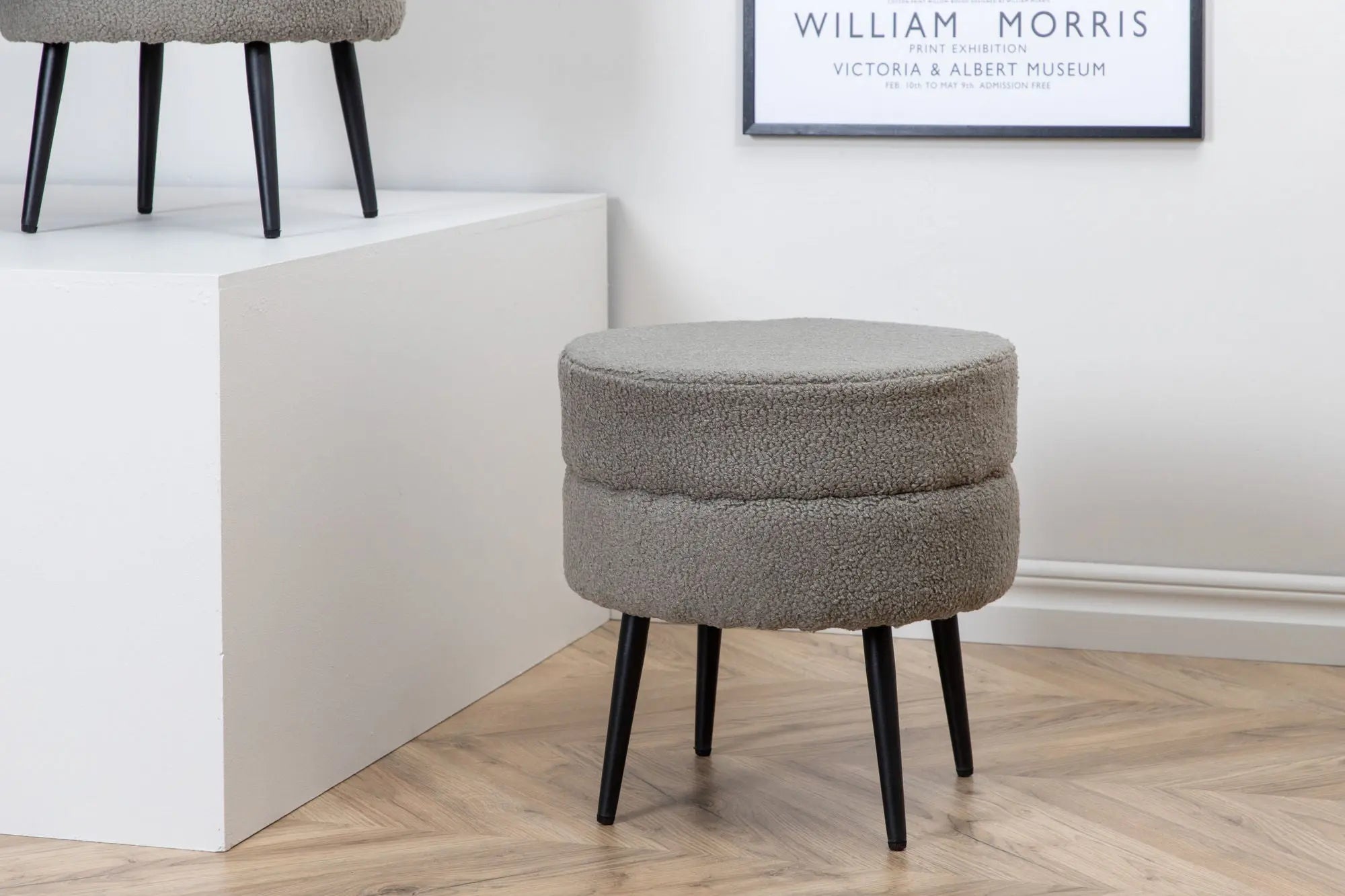 Pouf Pot - ø40 - Nounours en polyester