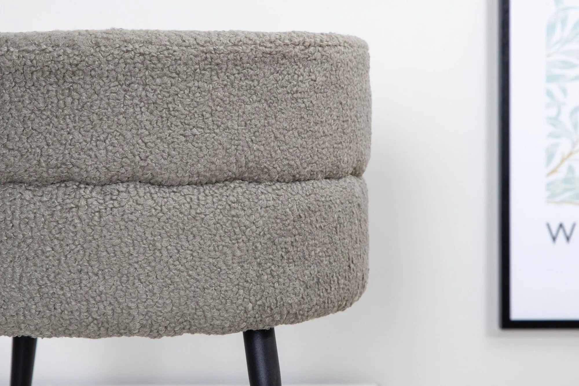 Pouf Pot - ø40 - Nounours en polyester