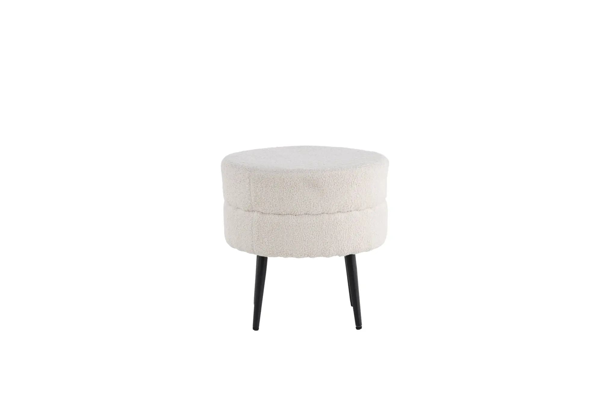 Pouf Pot - ø40 - Nounours en polyester