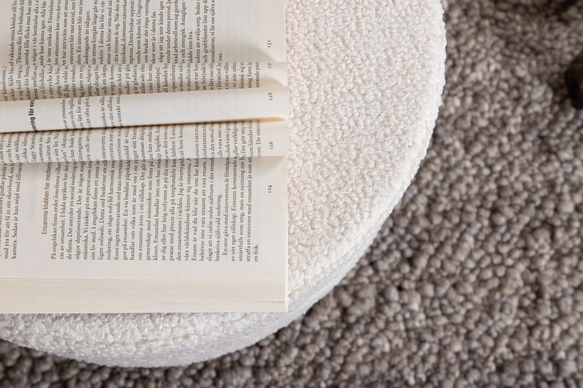 Pouf Pot - ø40 - Nounours en polyester