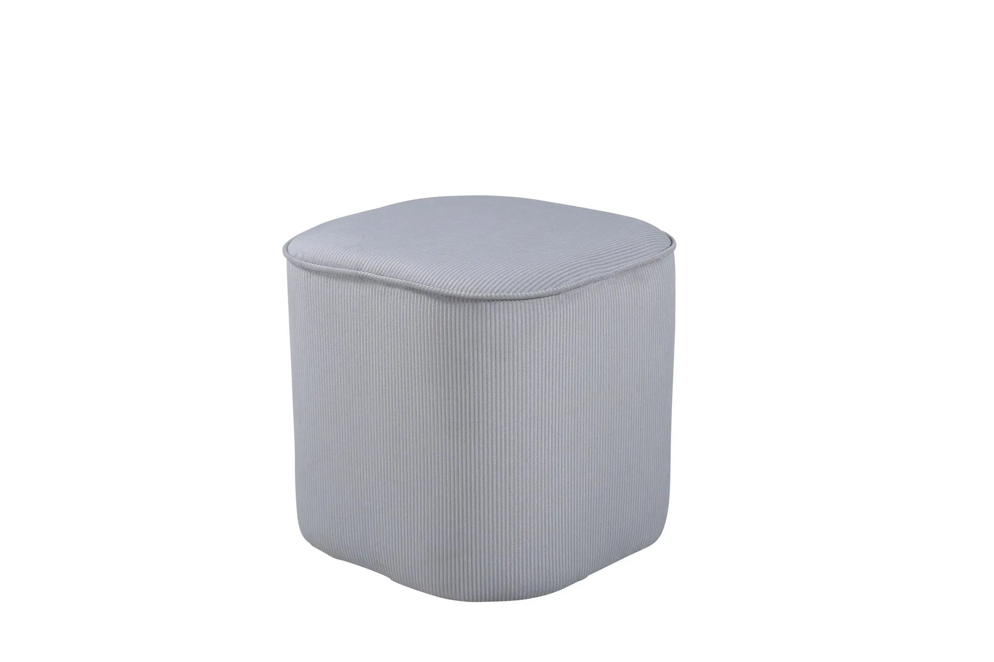 Pouf Piff - ø44 - Polyester velours côtelé