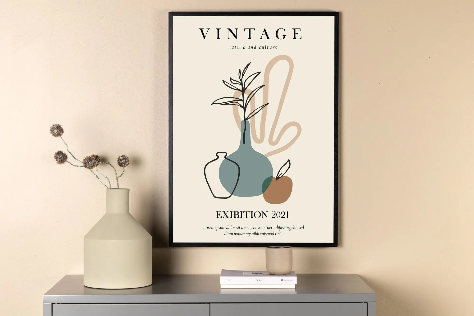 Affiche - Vintage - 21 x 30 - Papier