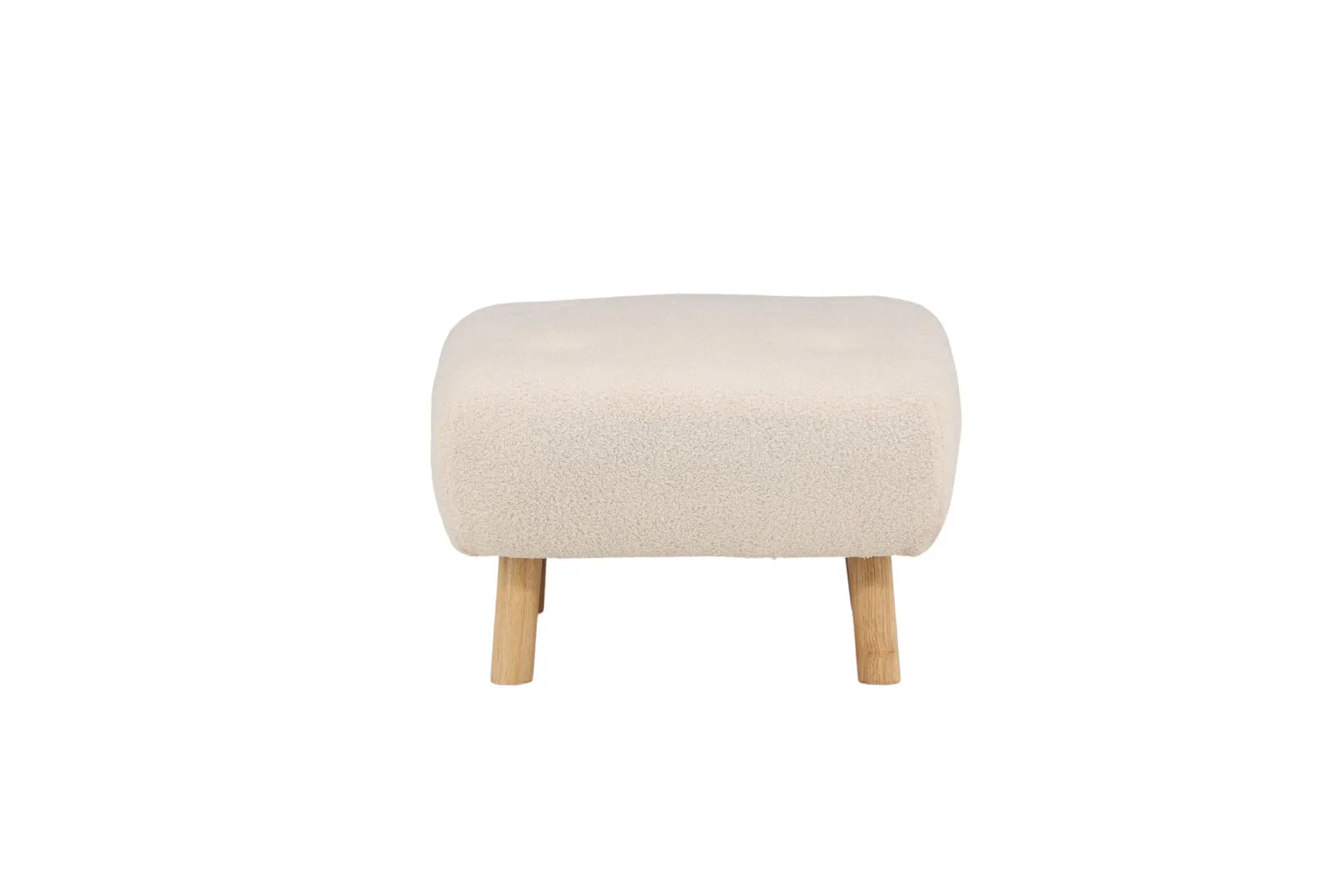 Pouf Salina - 60 x 60 x 28 - Nounours en polyester
