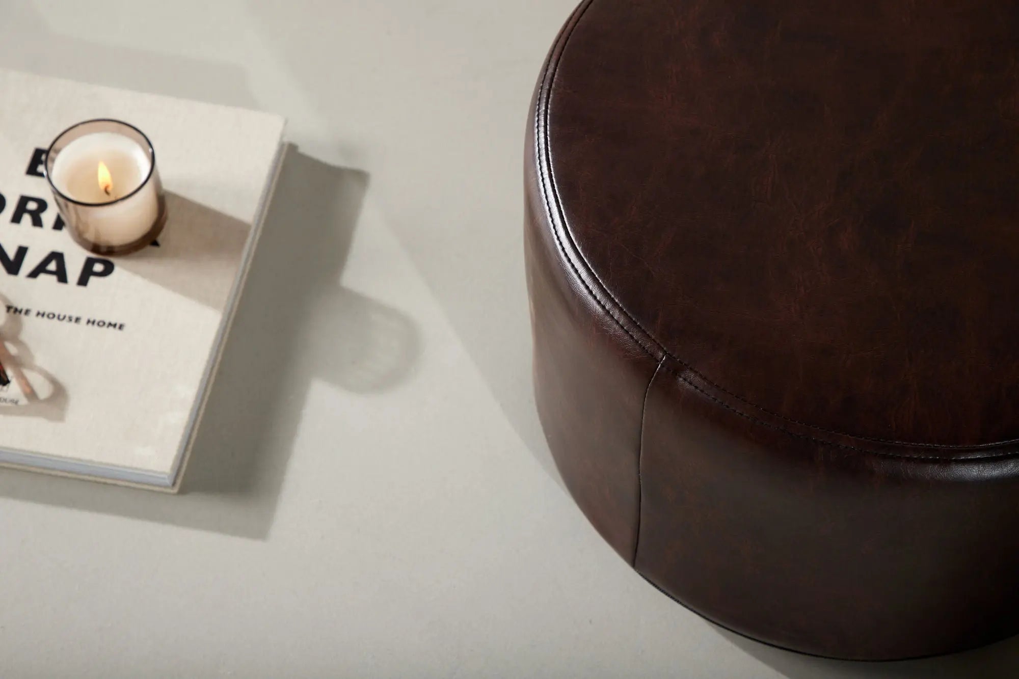 Pouf Ottoman - ø41 - PU