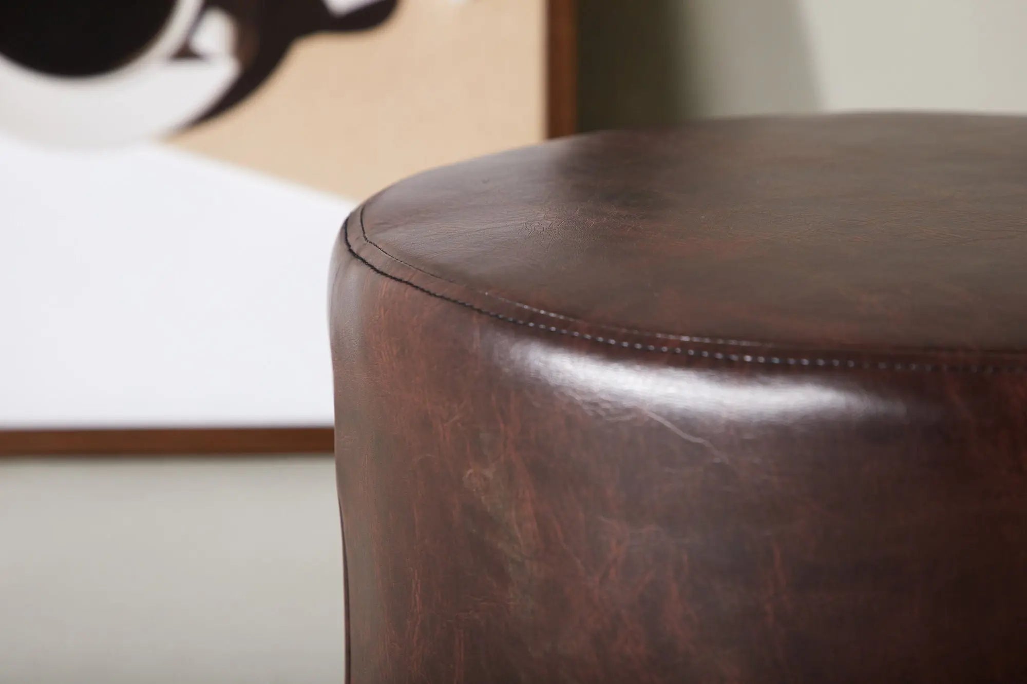 Pouf Ottoman - ø41 - PU