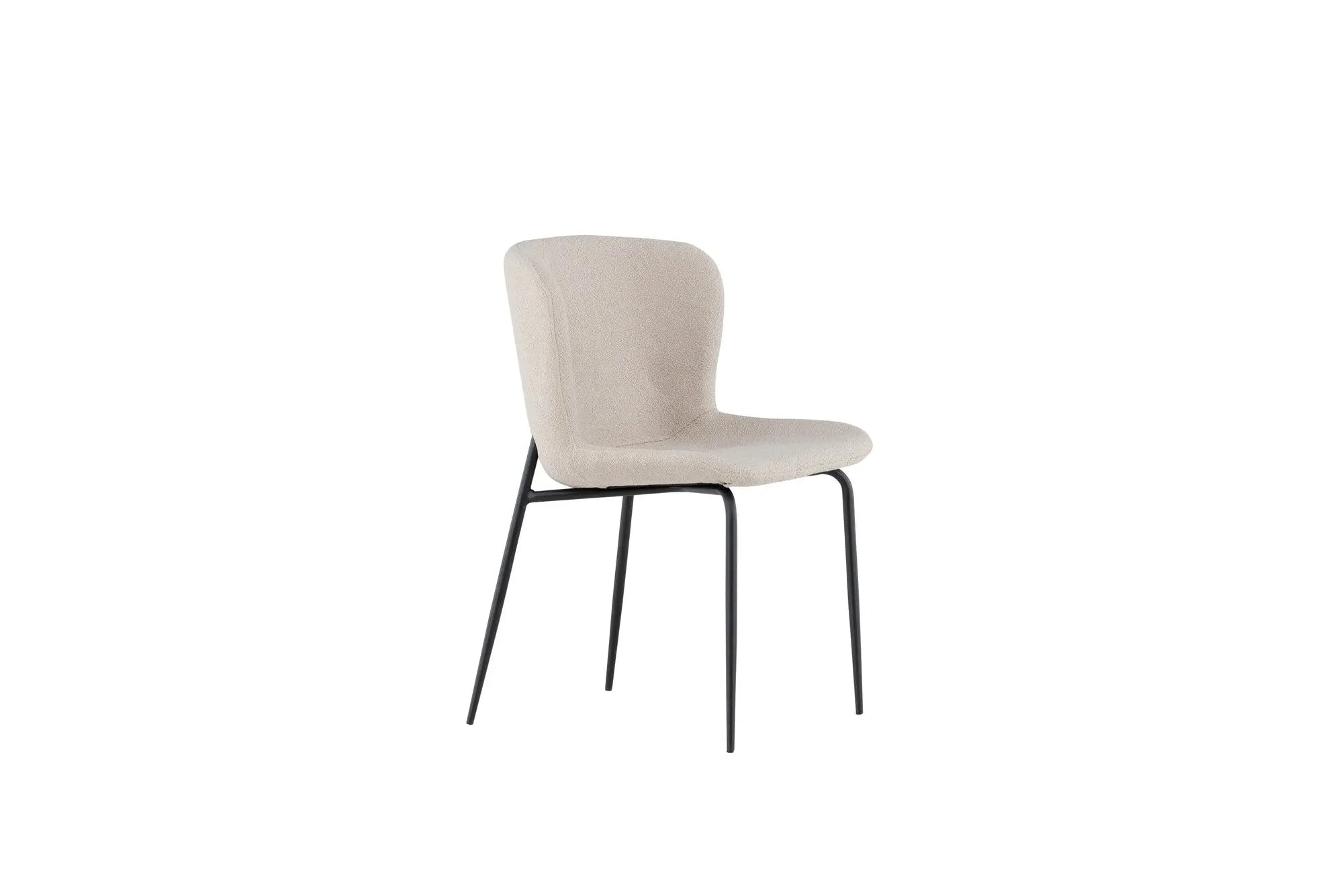 Lot de 2 chaises de salle à manger Modesto - 54 x 48 x 79,5 - Acier