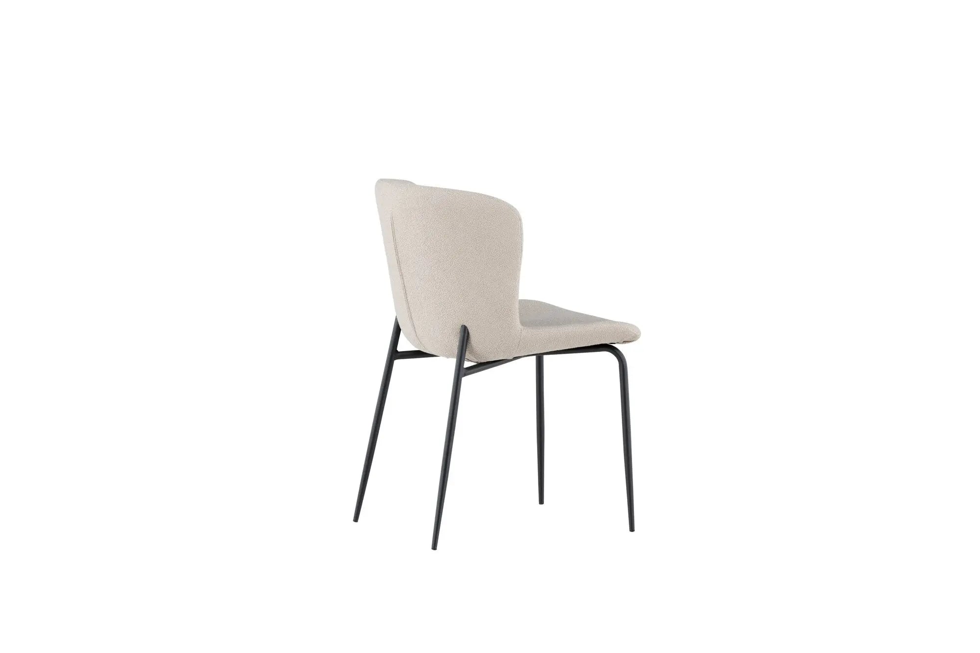 Lot de 2 chaises de salle à manger Modesto - 54 x 48 x 79,5 - Acier