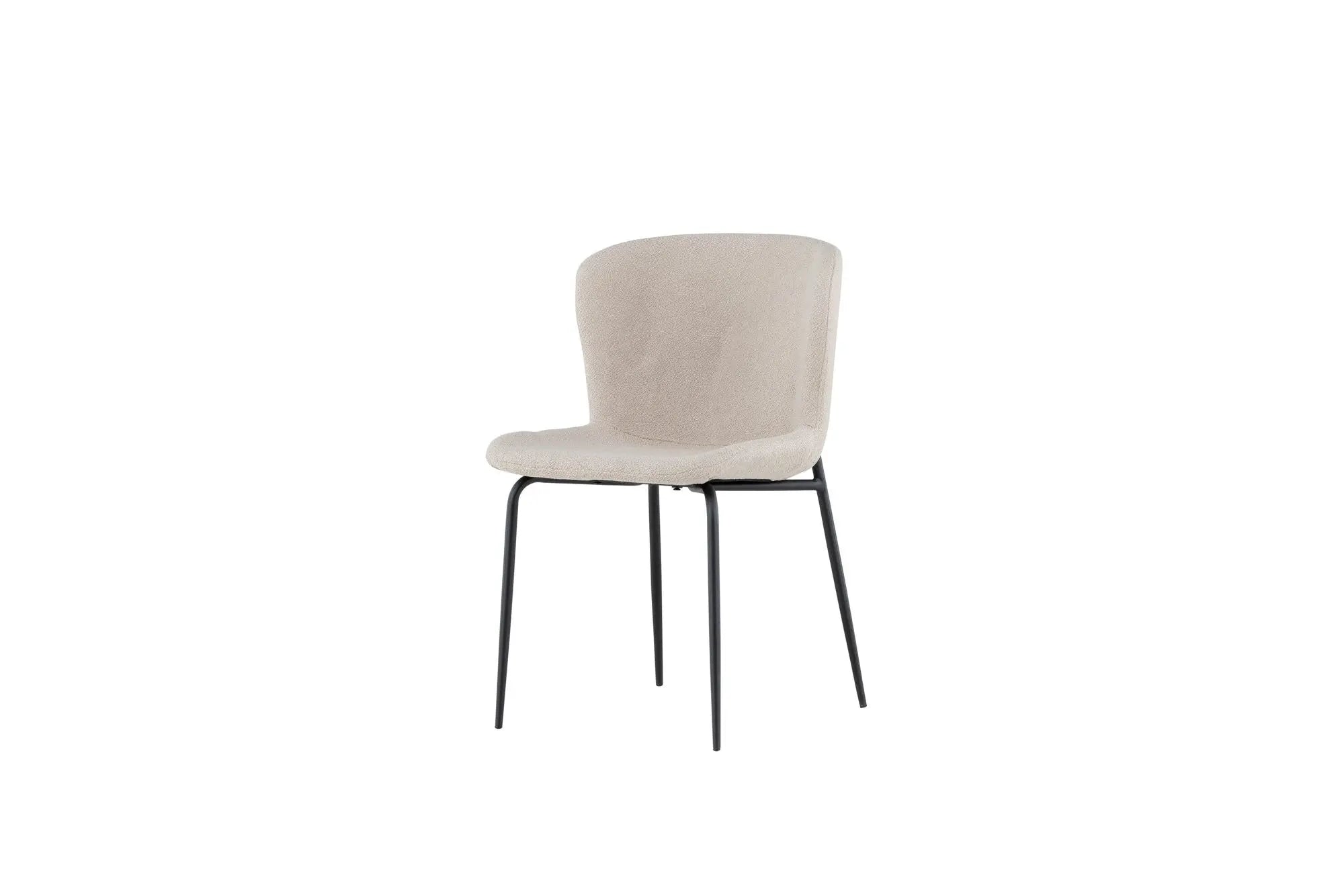 Lot de 2 chaises de salle à manger Modesto - 54 x 48 x 79,5 - Acier