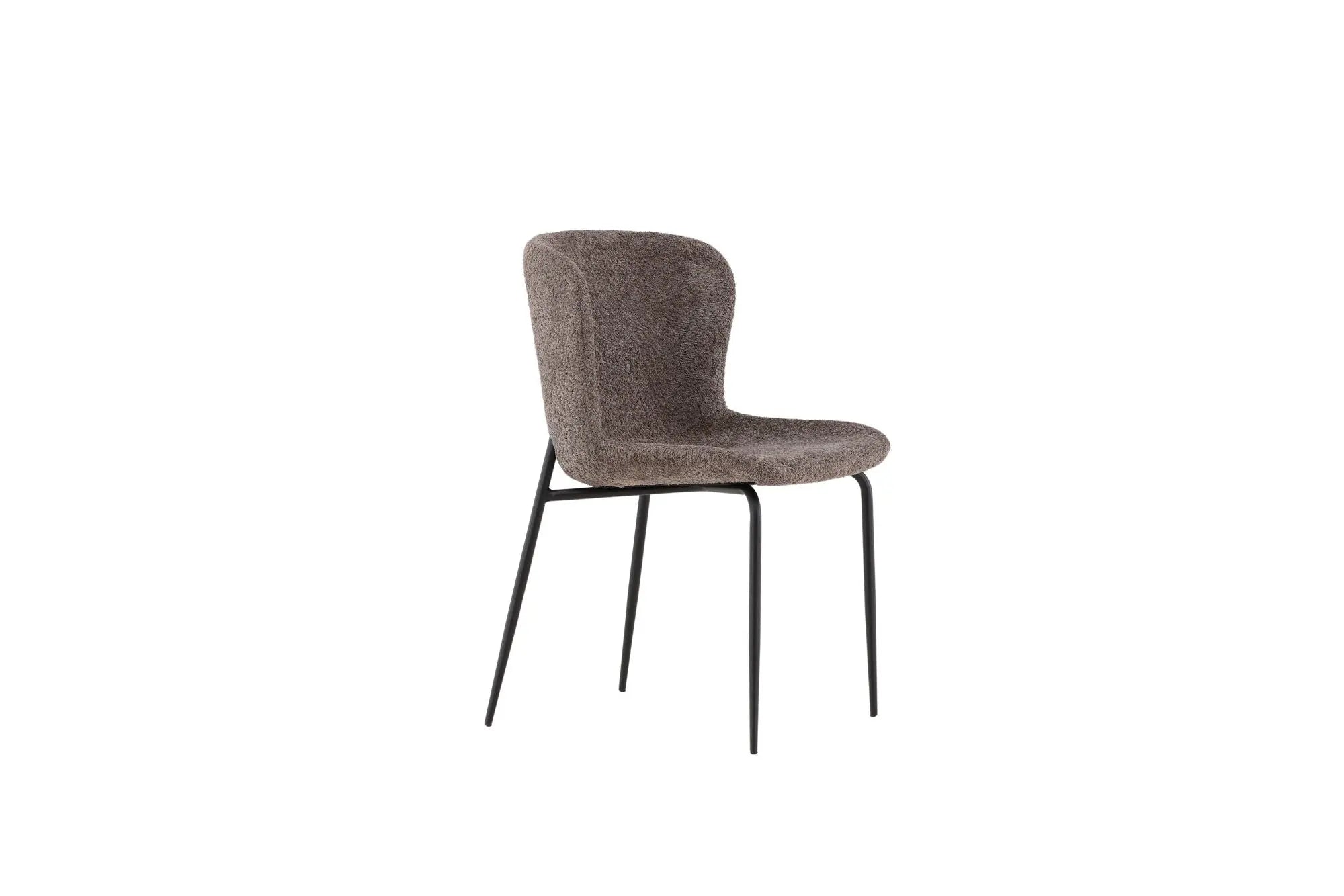 Lot de 2 chaises de salle à manger Modesto - 54 x 48 x 79,5 - Acier