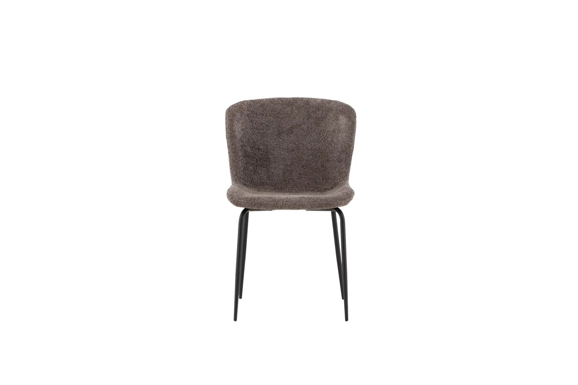 Lot de 2 chaises de salle à manger Modesto - 54 x 48 x 79,5 - Acier