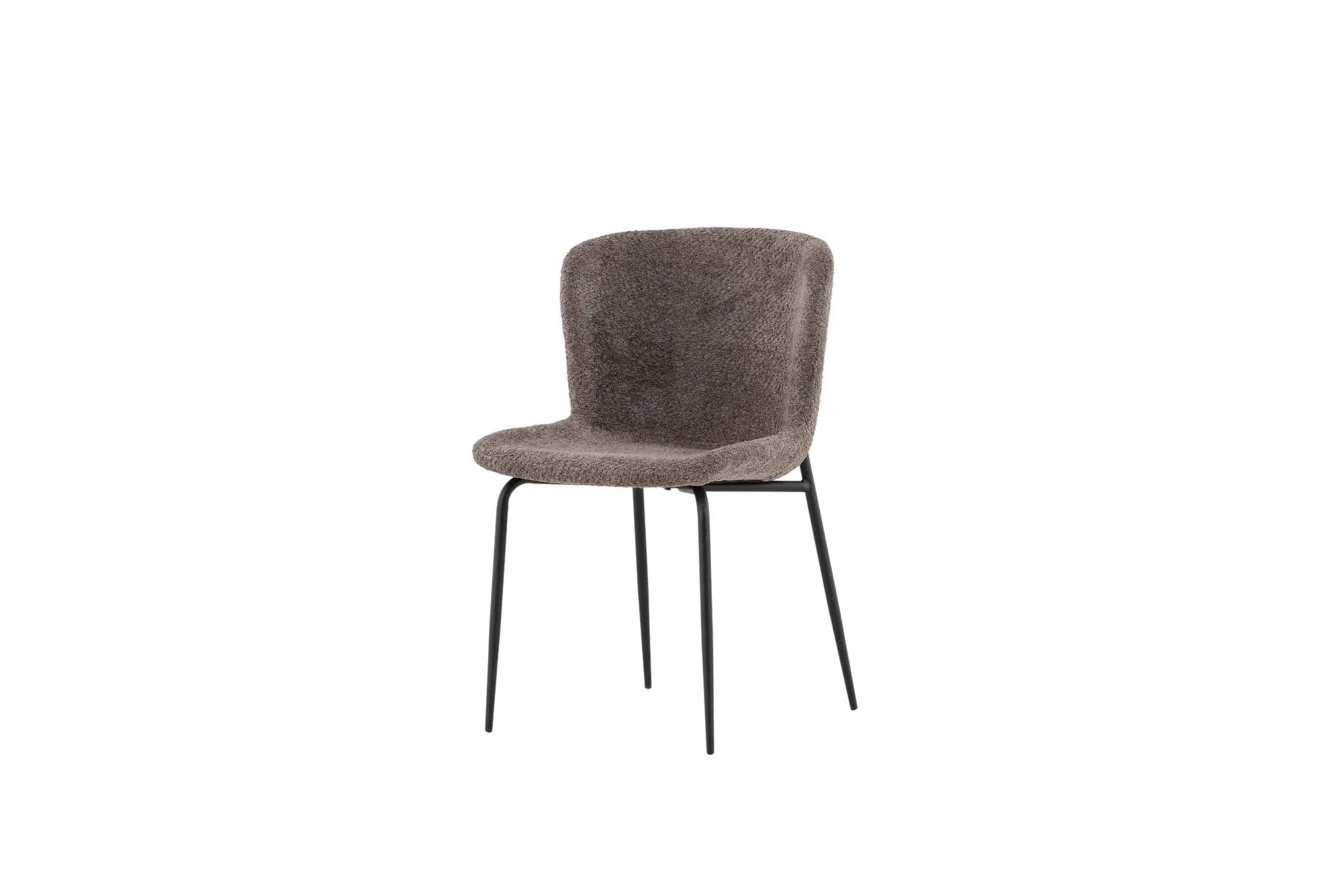 Lot de 2 chaises de salle à manger Modesto - 54 x 48 x 79,5 - Acier