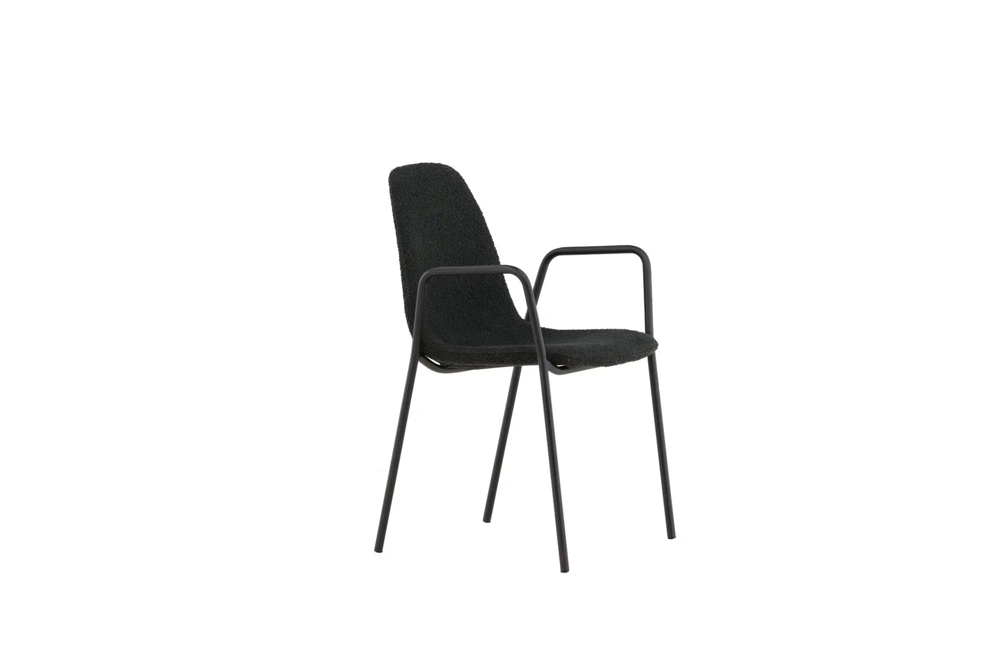 Lot de 2 chaises de salle à manger Klädesholmen - 60 x 56 x 80 - Acier