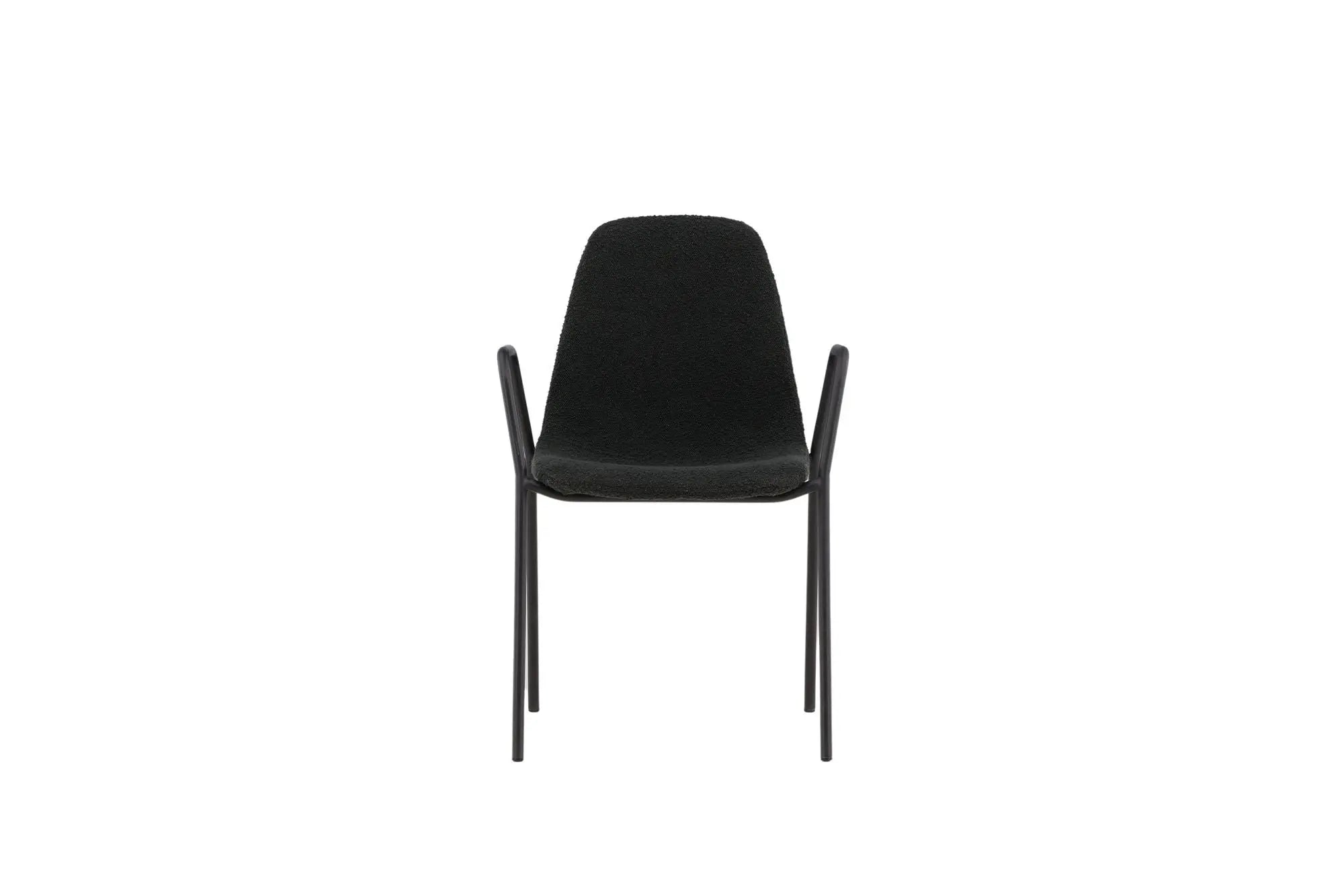Lot de 2 chaises de salle à manger Klädesholmen - 60 x 56 x 80 - Acier