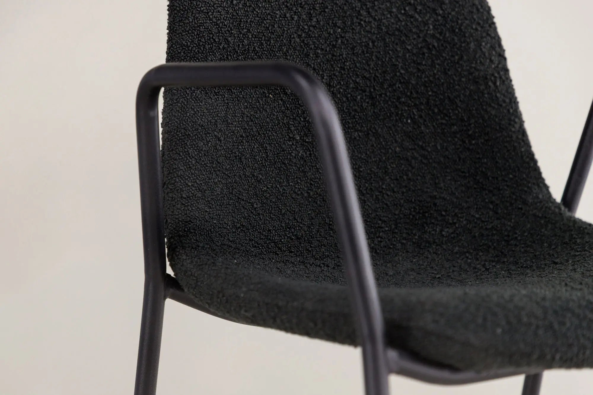 Lot de 2 chaises de salle à manger Klädesholmen - 60 x 56 x 80 - Acier