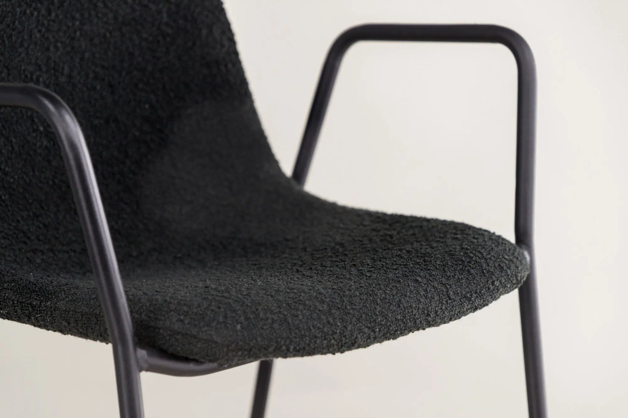Lot de 2 chaises de salle à manger Klädesholmen - 60 x 56 x 80 - Acier