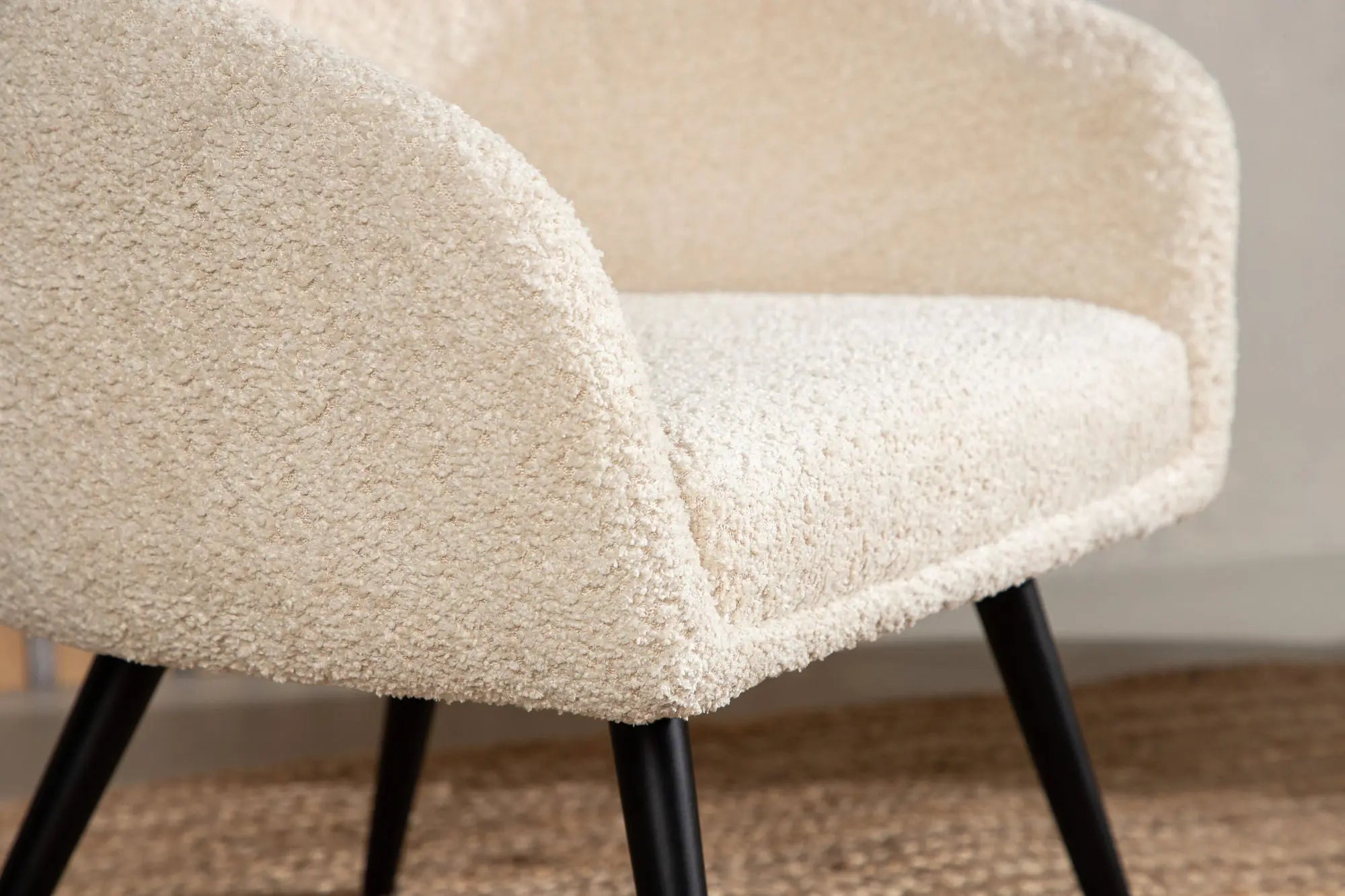 Canapé simple pour enfants Fluffy - 52 x 47 - Acier