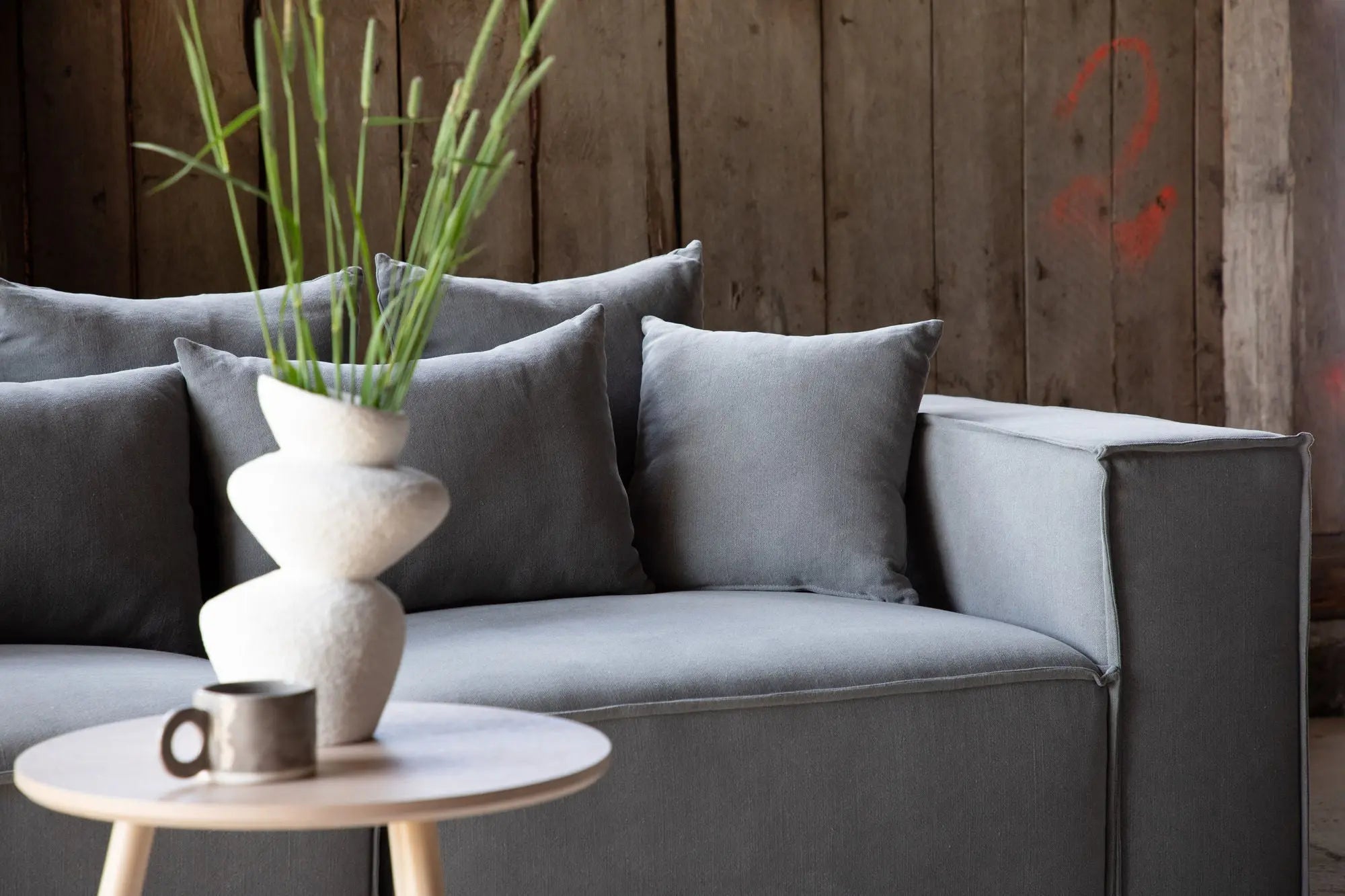 Canapé Gillholmen - 232 x 116 - Polyester Lin
