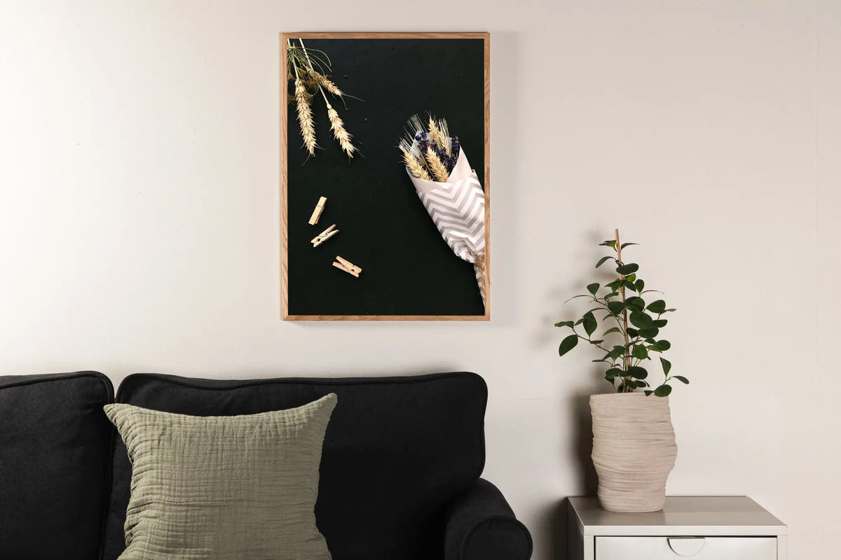 Affiche - Fleurs sur table - 21 x 30 - Papier