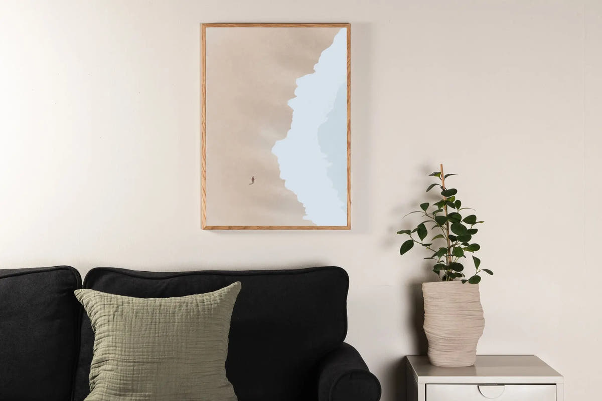 Affiche - Plage - 21 x 30 - Papier