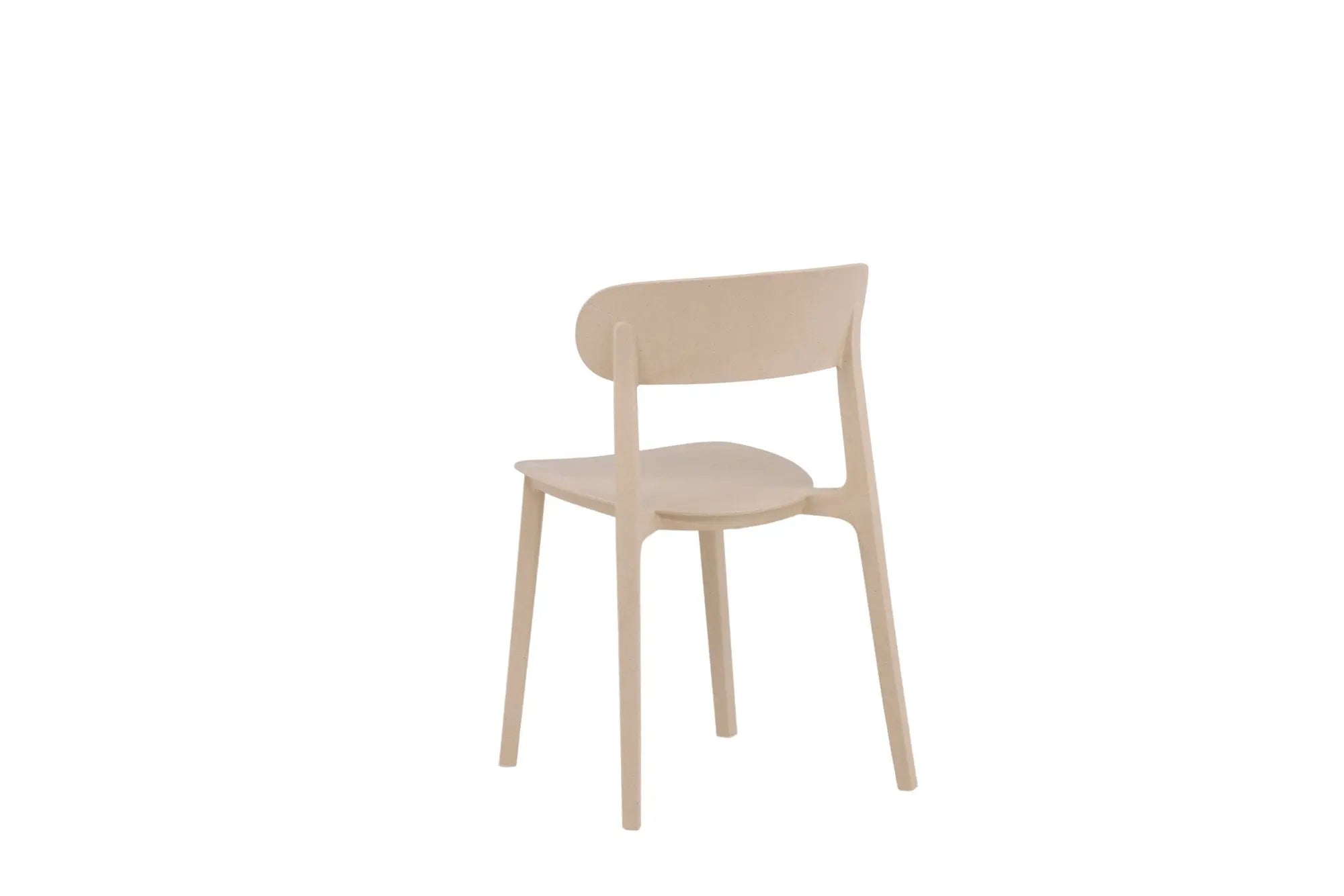 Lot de 2 chaises de salle à manger Åstol - 52 x 50 x 78,5 - Plastique