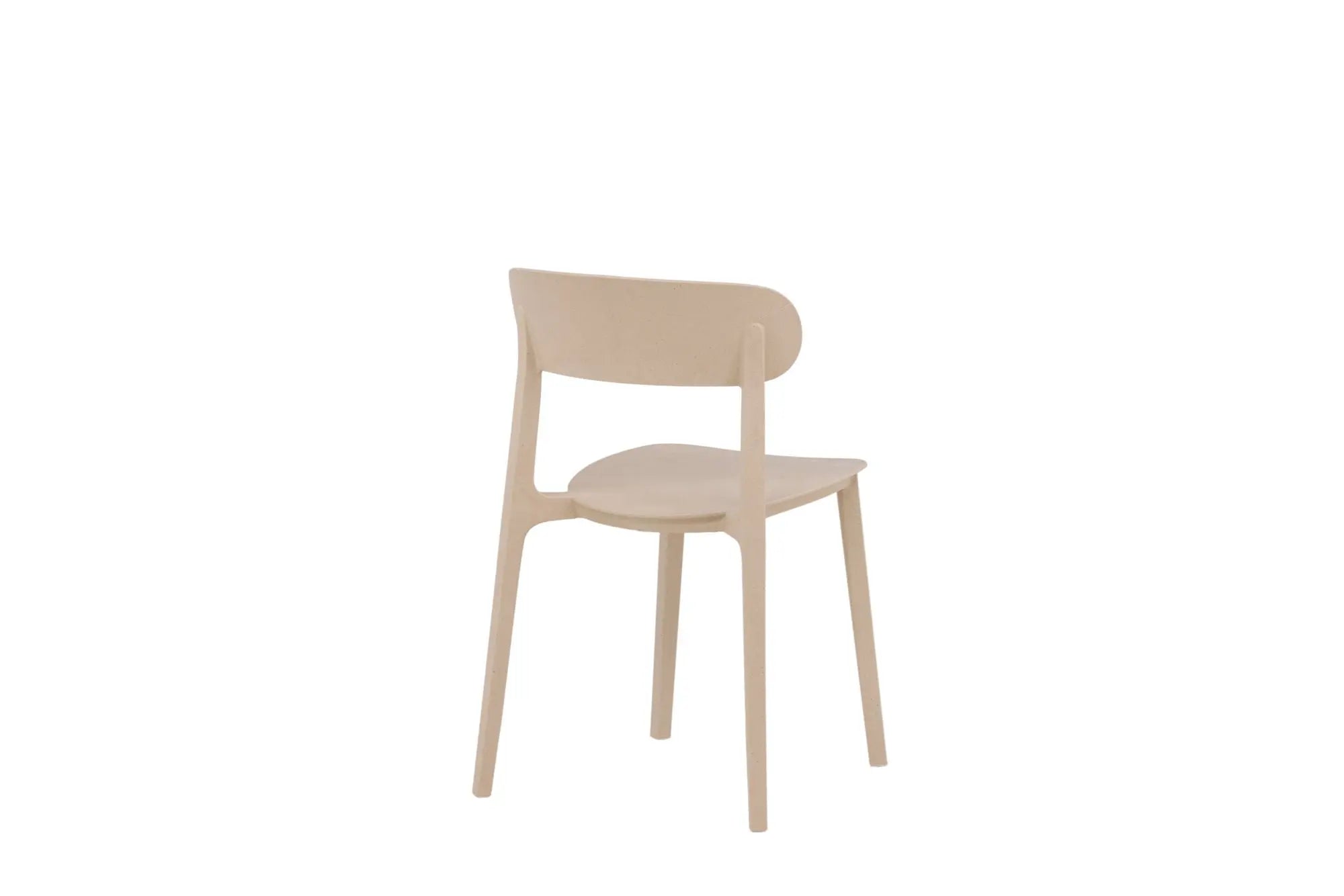 Lot de 2 chaises de salle à manger Åstol - 52 x 50 x 78,5 - Plastique
