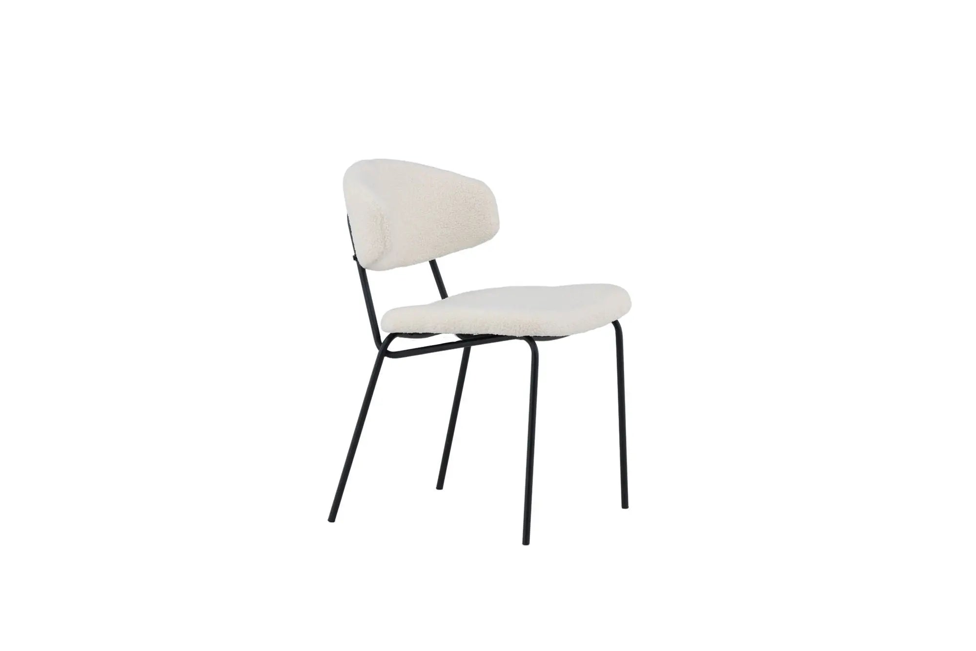 Lot de 2 chaises de salle à manger Chico - 57 x 50 x 79 - Acier