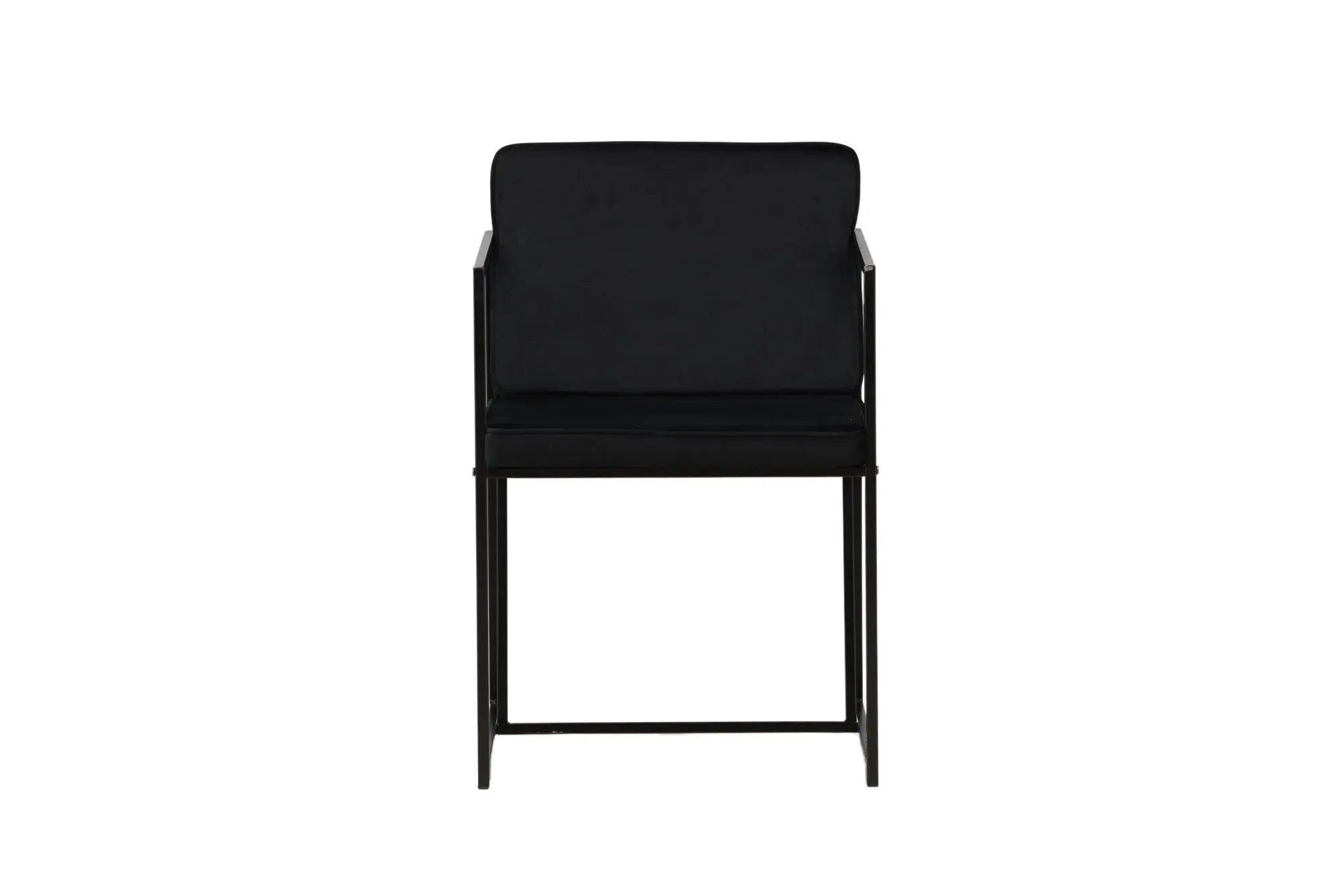 Lot de 2 chaises de salle à manger Richmond - 55 x 52 x 82 - Acier