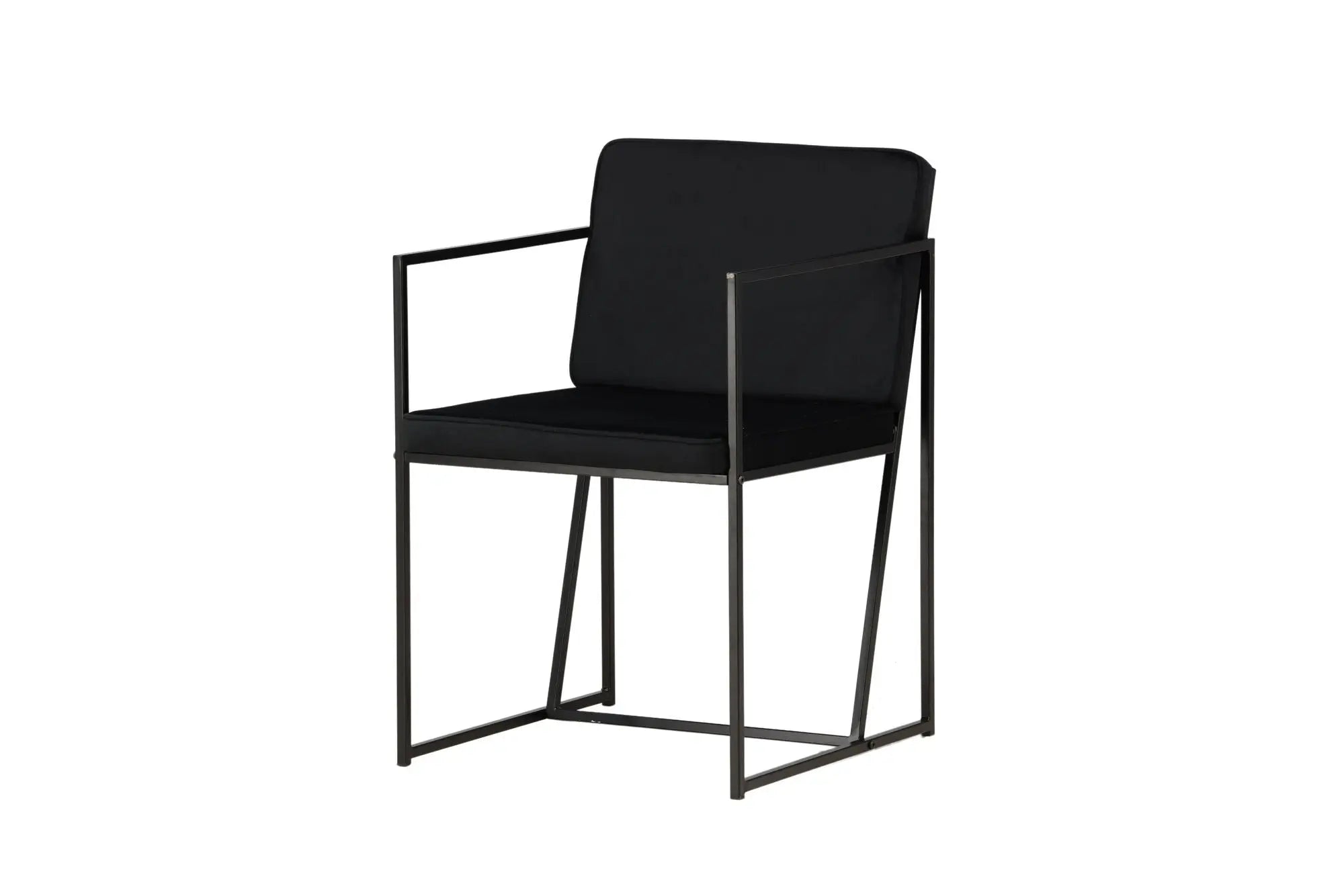 Lot de 2 chaises de salle à manger Richmond - 55 x 52 x 82 - Acier
